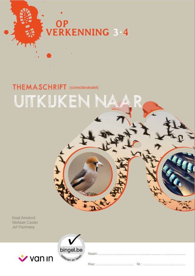 Op Verkenning 4 - Themaschrift Uitkijken Maar correctiesleutel