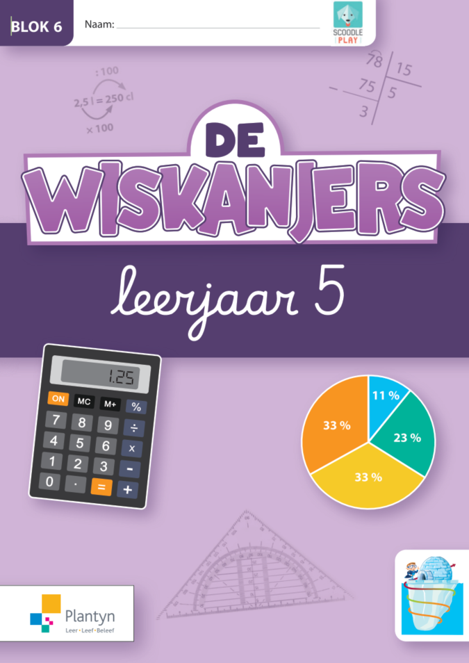 De Wiskanjers IJsbergversie 5 Werkboek Blok 6 ed 1 2023 Eureka 