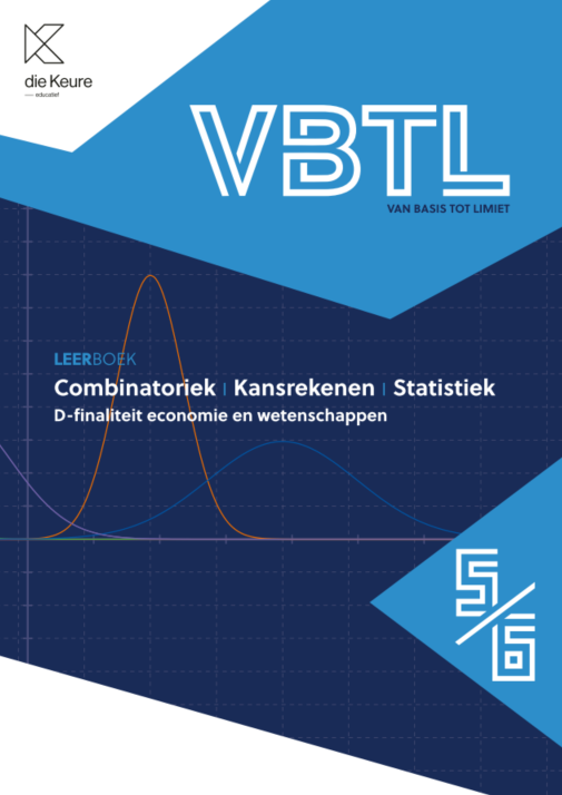 VBTL 5/6 - leerboek Kansrekenen & statistiek D-economie en wetenschappen