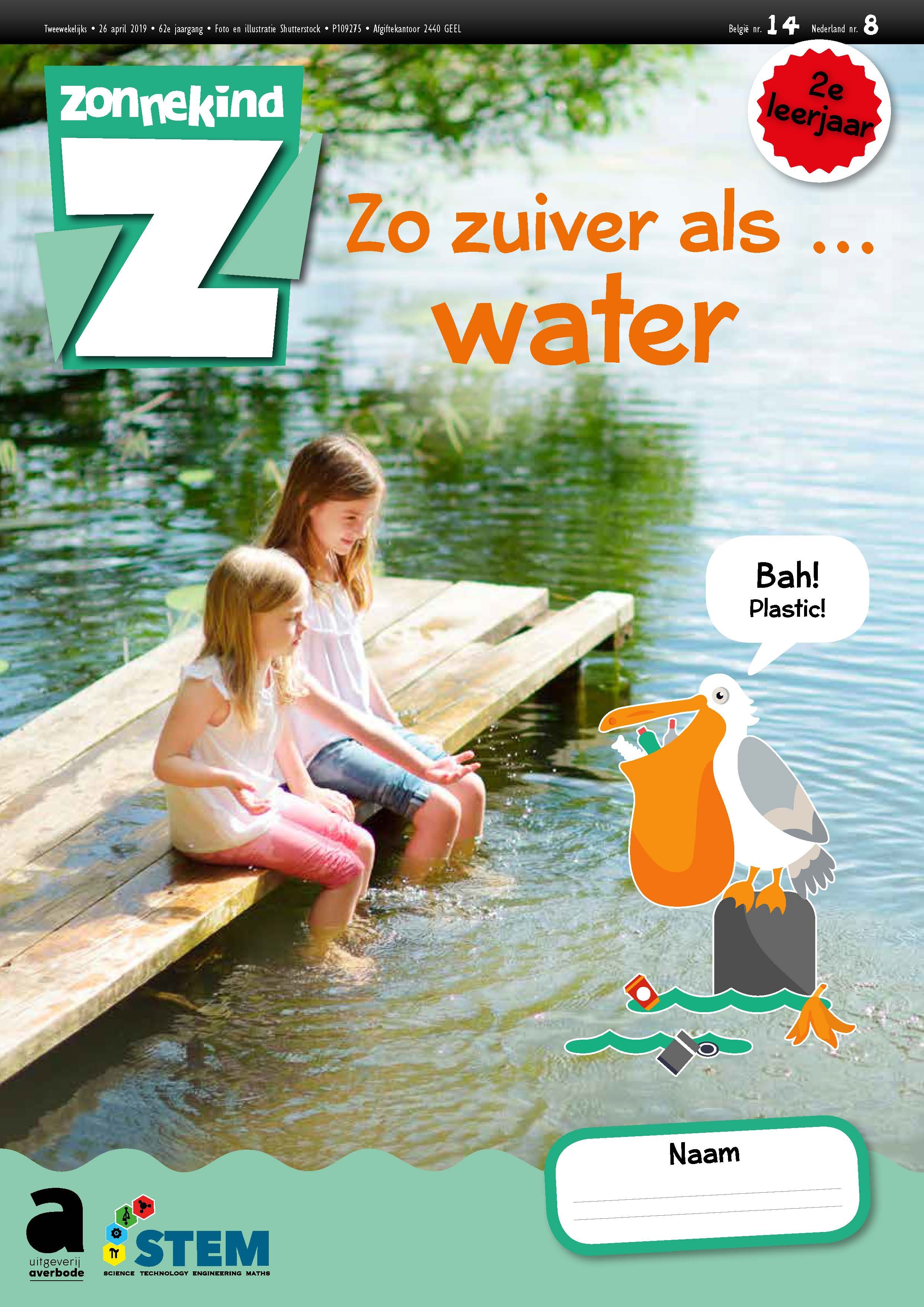 Zonnekind 14 - Zo zuiver als... water - 2de leerjaar