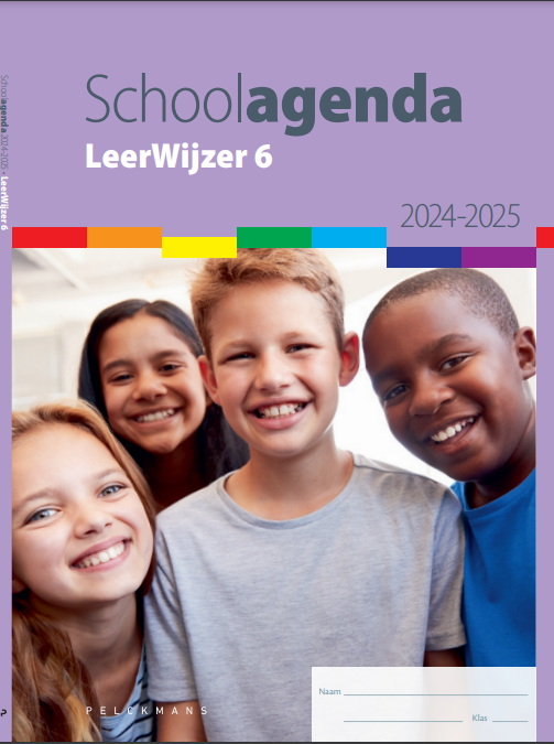 Schoolagenda Leerwijzer 6 2024-2025