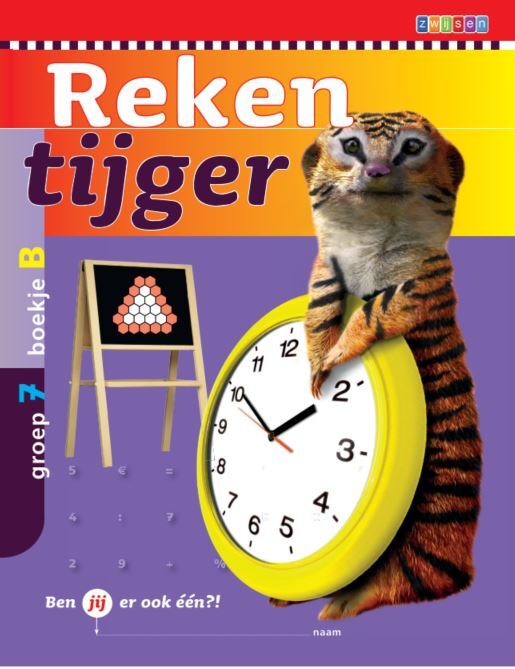 Rekentijger werkboek 7B 5de leerjaar