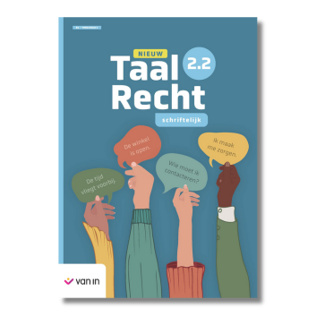 Nieuw Taalrecht 2.2 schriftelijk - leerwerkboek