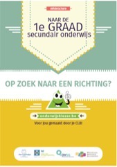 Naar de 1ste graad SO infobrochure 