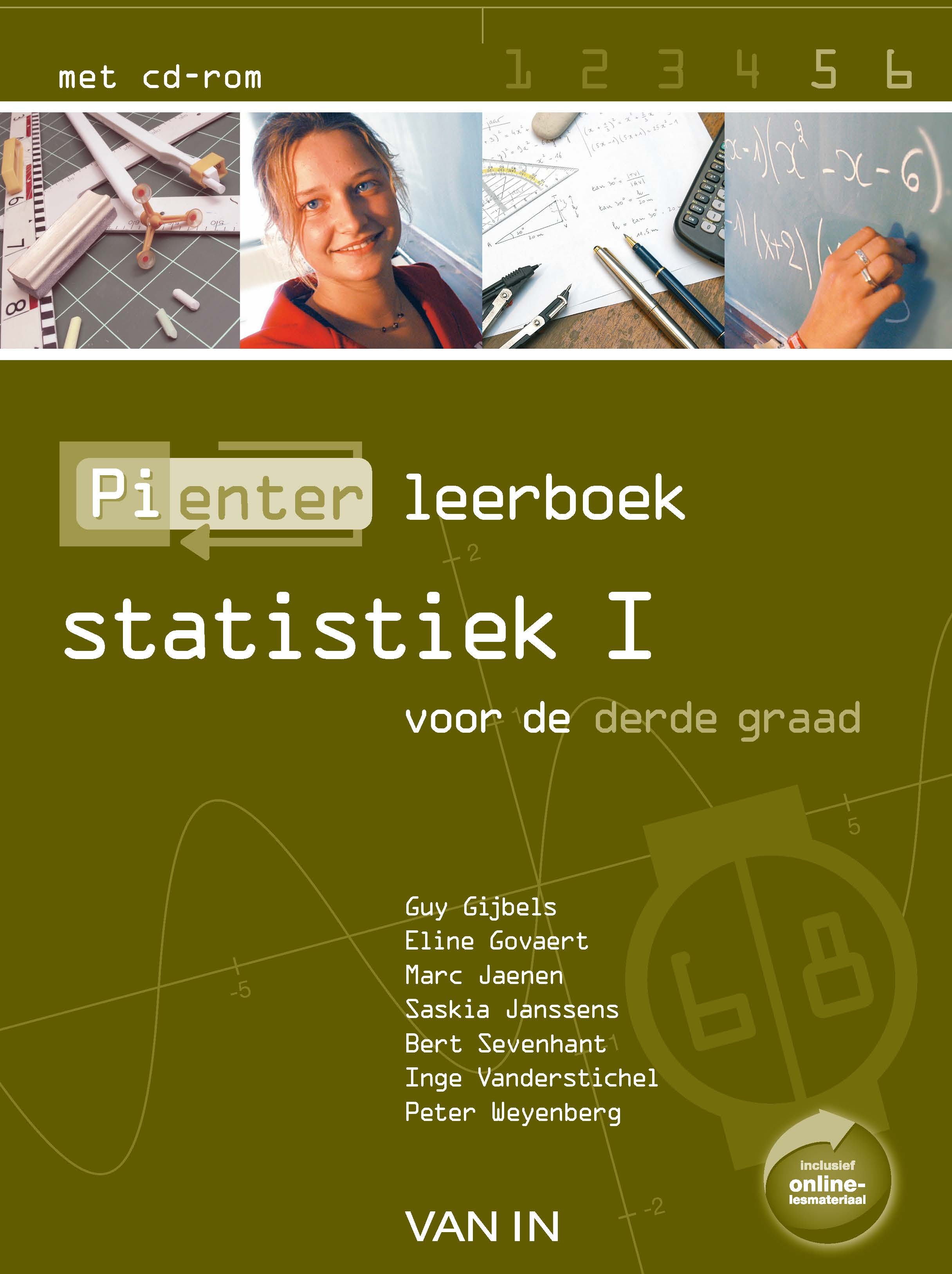 Pienter leerboek statistiek 1 voor de derde graad