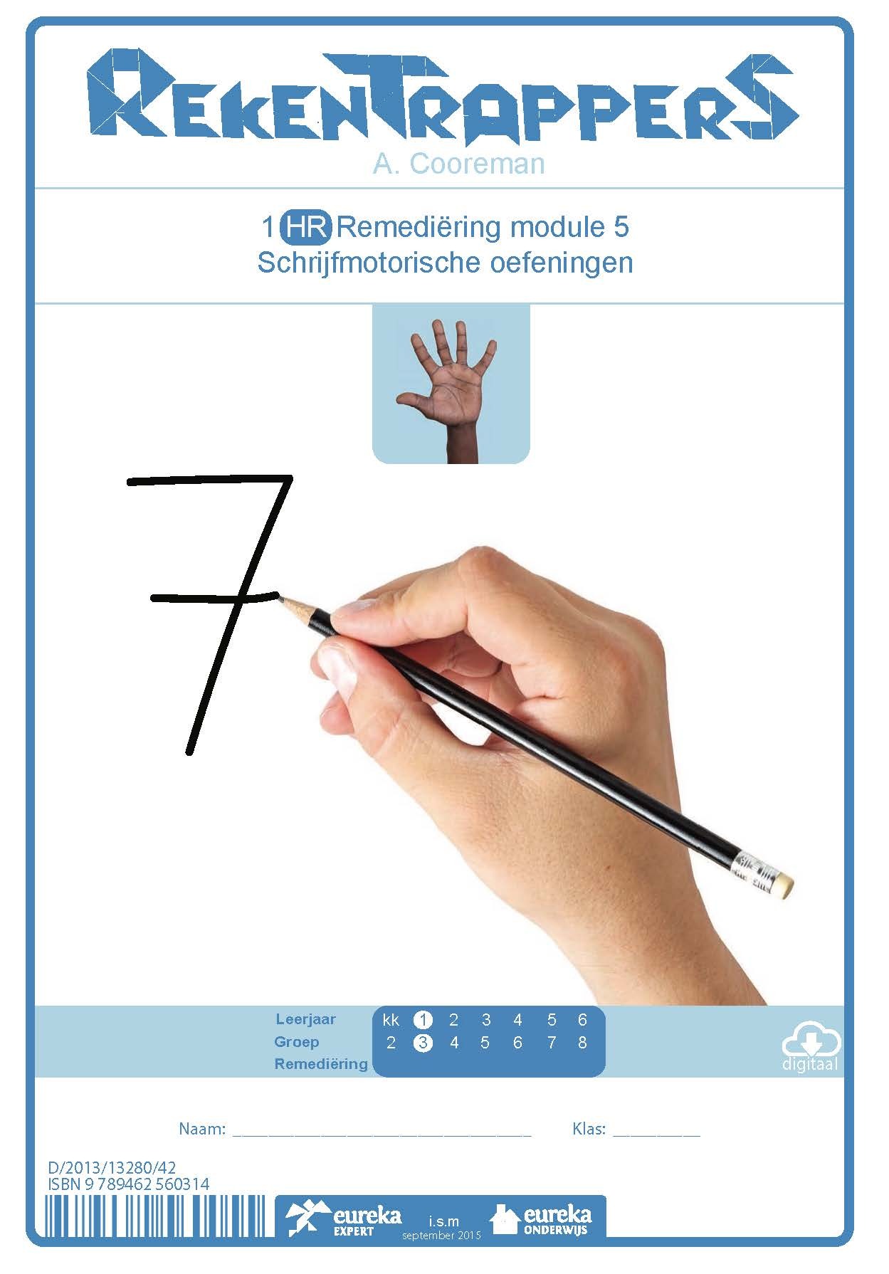 RekenTrapperS 1 - HR Module 5 remediëring: Schrijfmotorische oefeningen