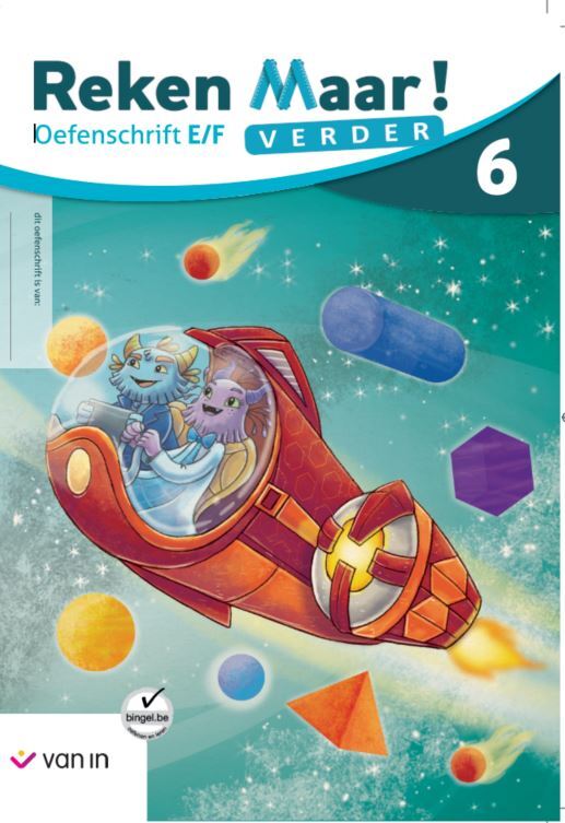 Reken Maar! verder 6 - oefenschrift E-F (2020)