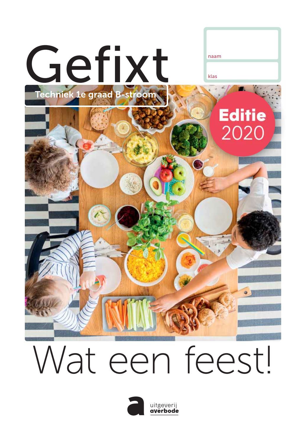 Gefixt - Wat een feest Leerwerkboek (2020)