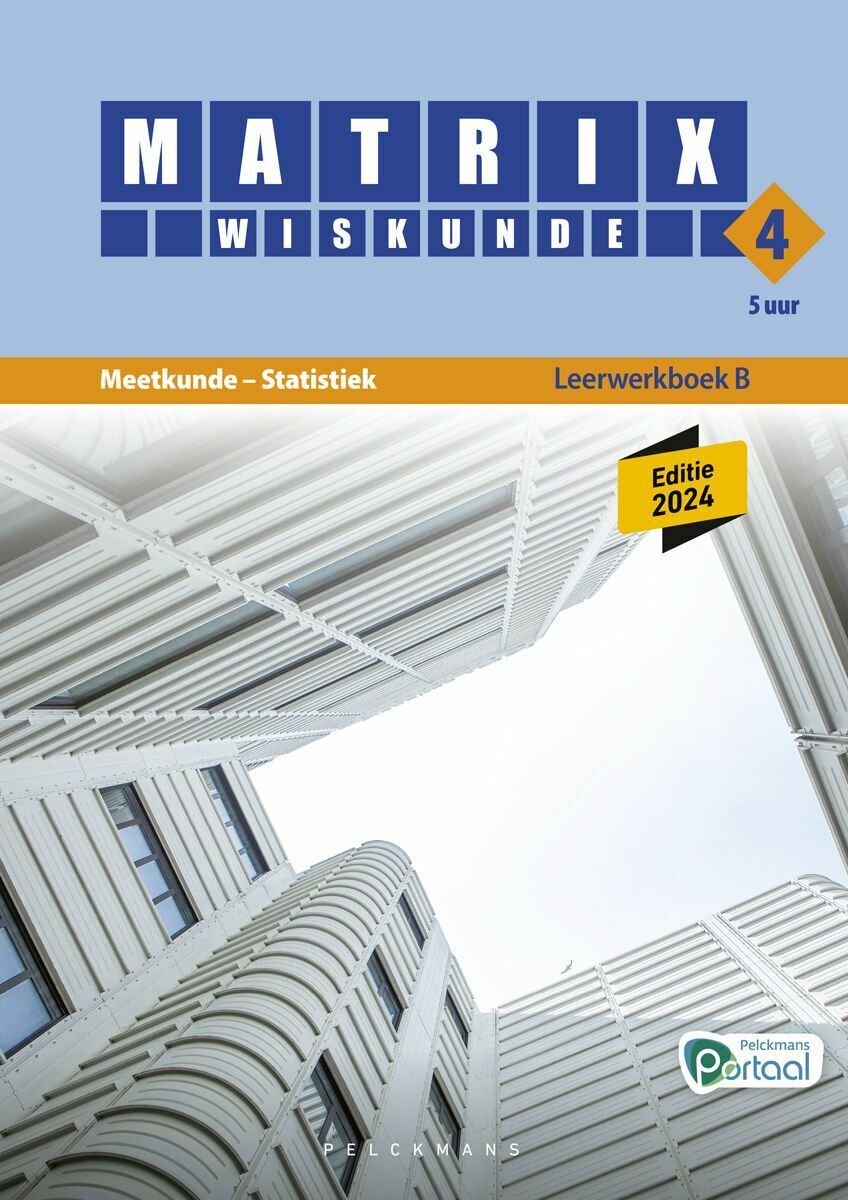 Matrix Wiskunde 4.5 Leerwerkboek B Meetkunde – Statistiek (editie 2024)