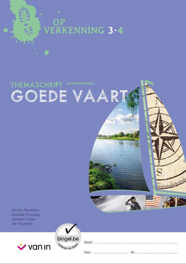 Op Verkenning 4 - Themaschrift Goede Vaart correctiesleutel