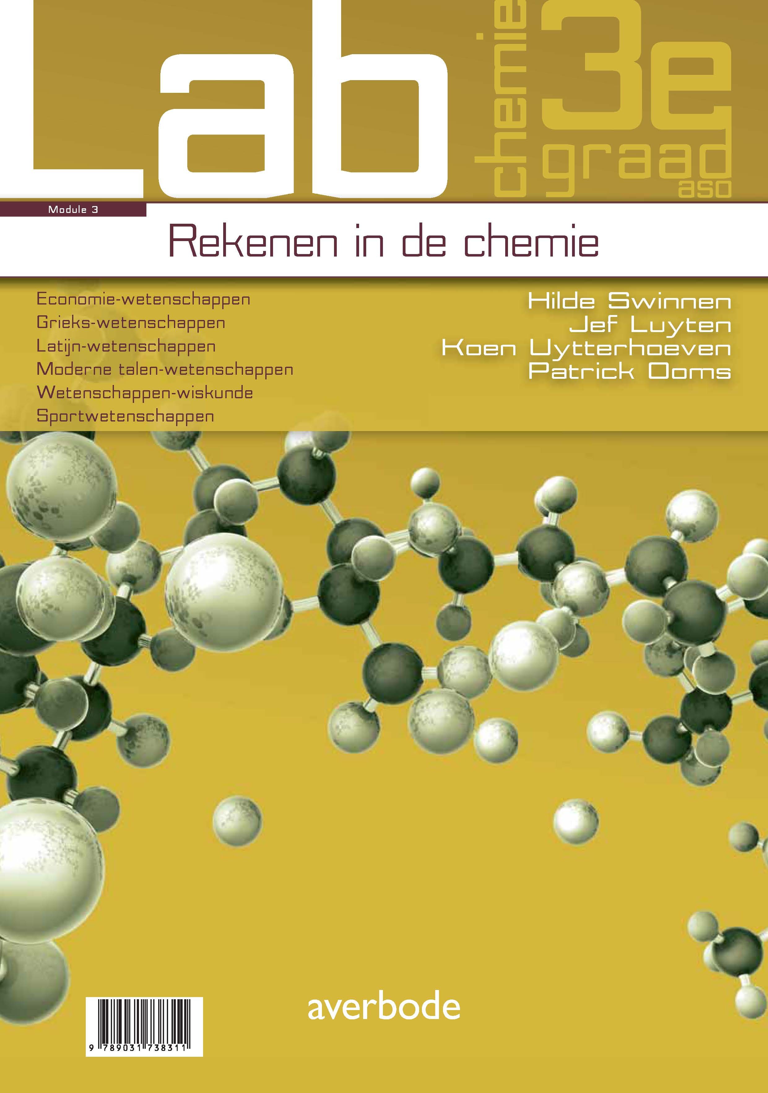 Lab chemie 3de graad aso module 3 Rekenen in de chemie