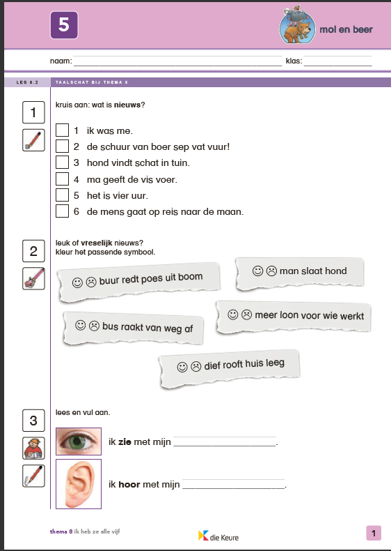 Mol en beer - Werkboek 5 (herdruk 2021)