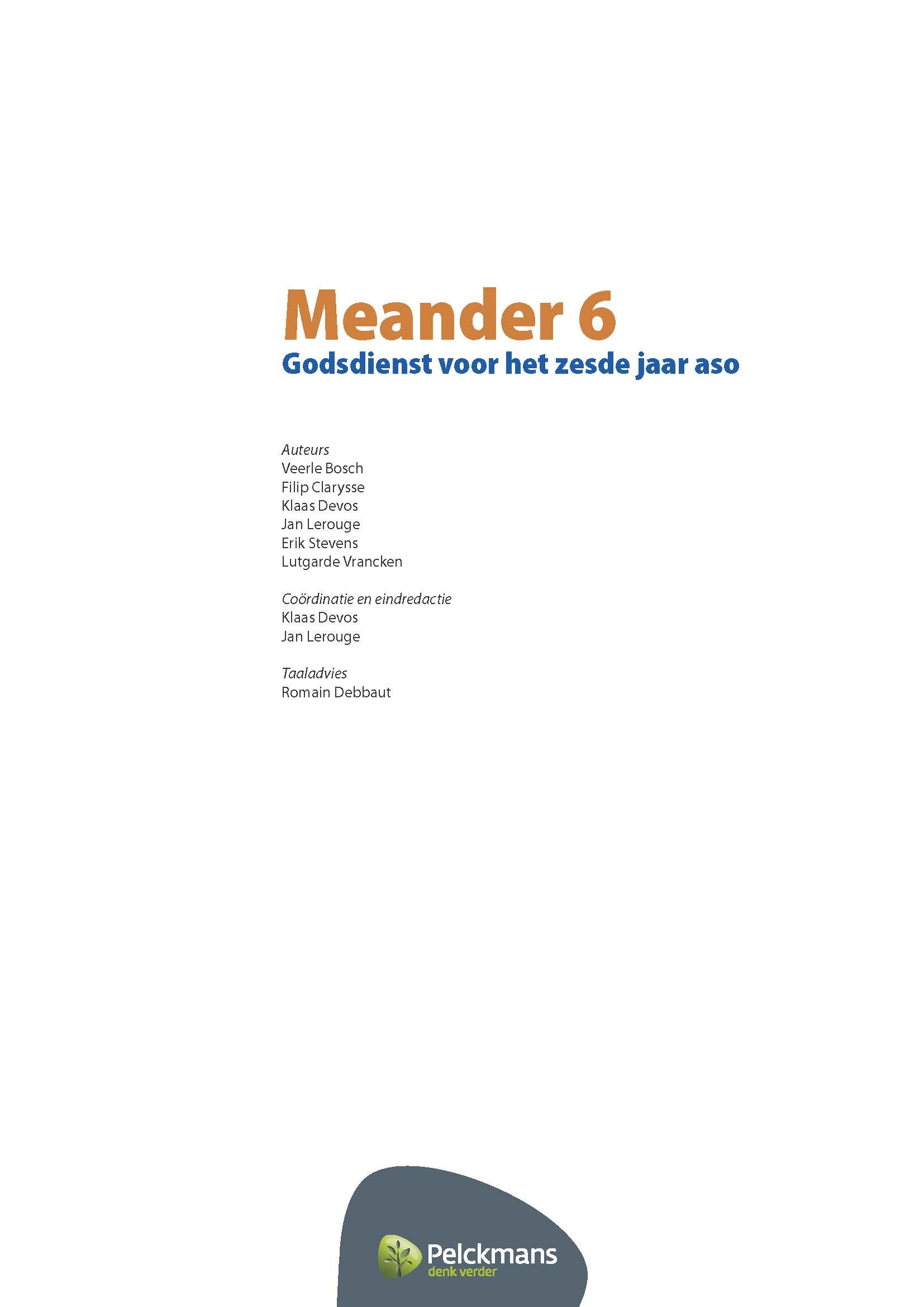 Meander 6 Bronnenboek