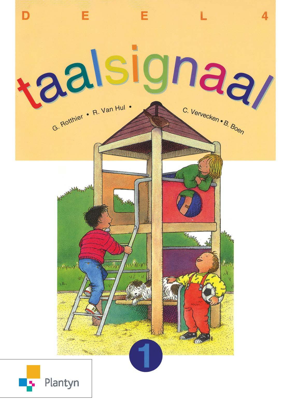 Taalsignaal 1 taalboek deel 4