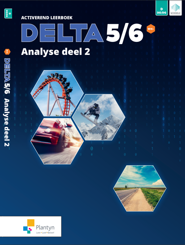 Delta 5/6 Analyse Activerend leerboek deel 2 (D gevorderde wiskunde, 2023)