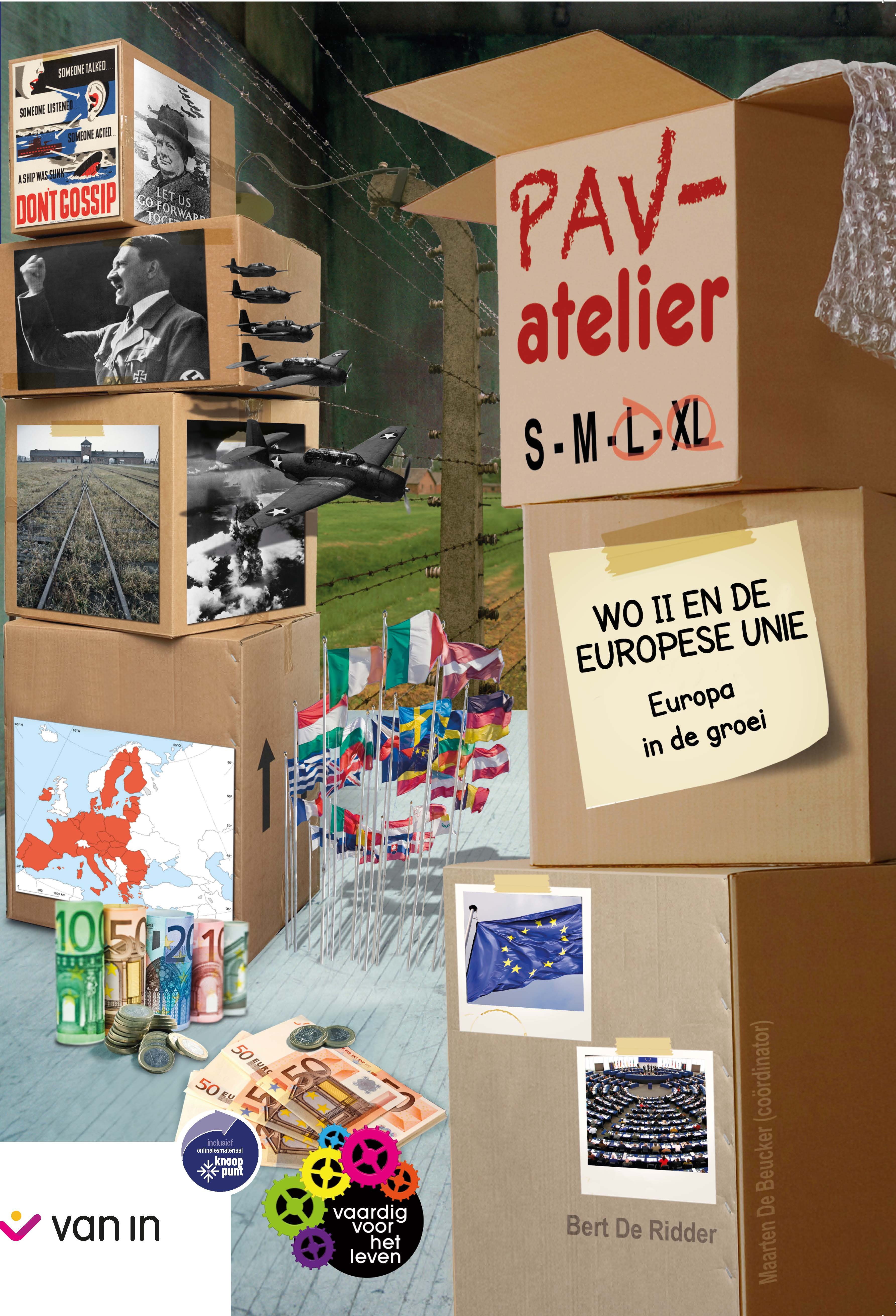 PAV-atelier L-XL - WOII en de europese unie - Leerwerkboek