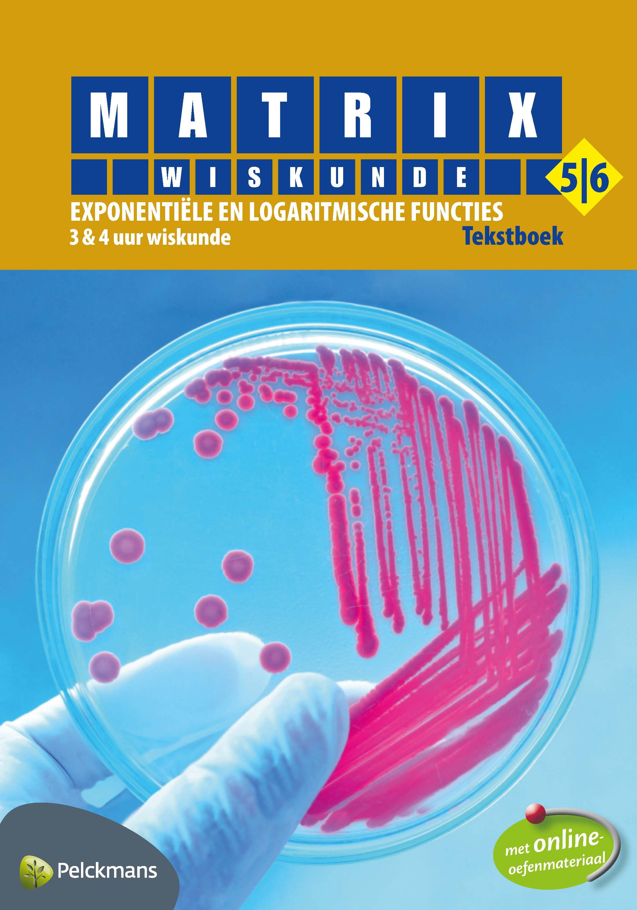 Matrix wiskunde 5/6 exponentiële en logaritmische functies 3 & 4 uur wiskunde tekstboek