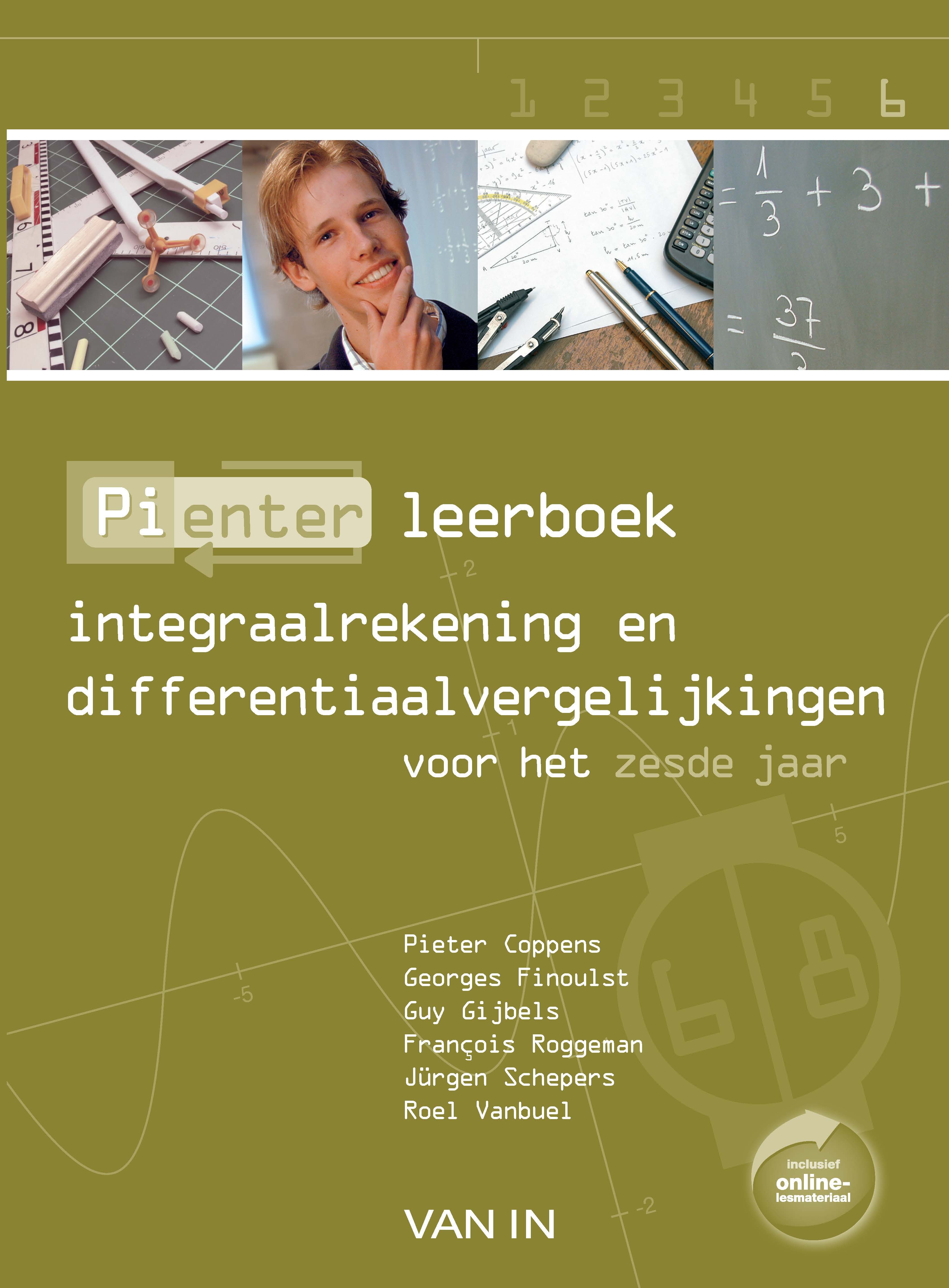 Pienter 6 ASO/TSO - 6/8u Integralen & differentiaalvergelijkingen leerboek