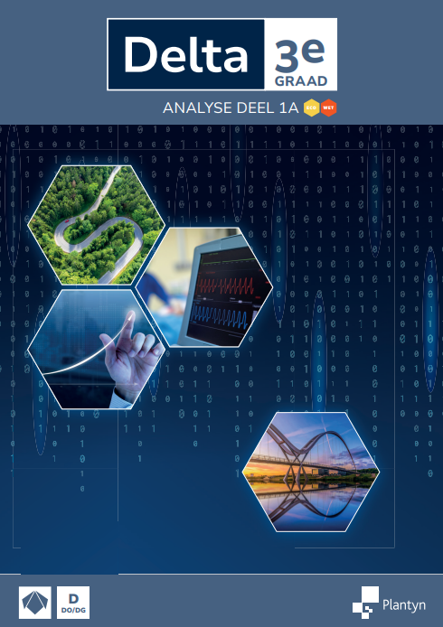 Delta 3e graad Analyse Leerboek deel 1A Doorstroomfinaliteit economie/wetenschappen