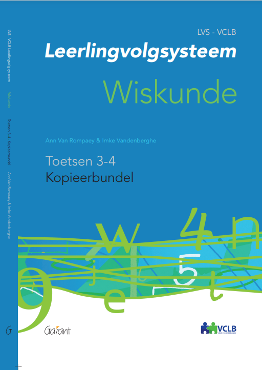 LVS-VCLB/leerlingvolgsysteem wiskunde toetsen 3-4 kopieerbundel