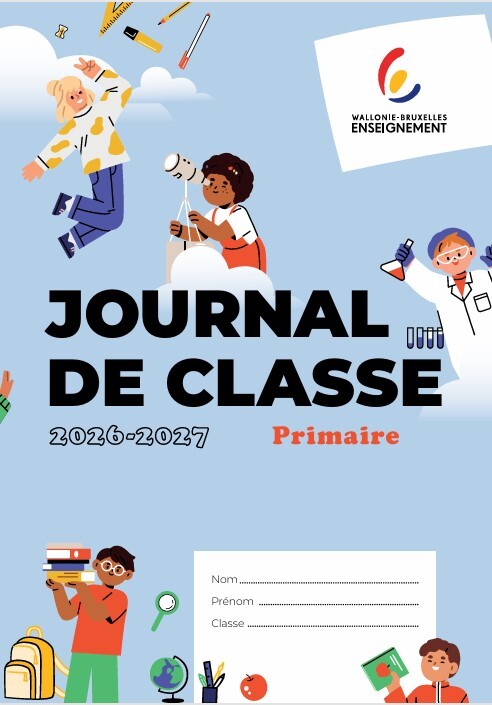 Journal de classe Wallonie-Bruxelles Enseignement Fondamental spécialisé 2026-2027