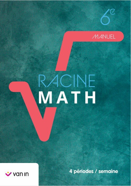Racine Math 6 - 4 heures - Manuel (Edition 2026)