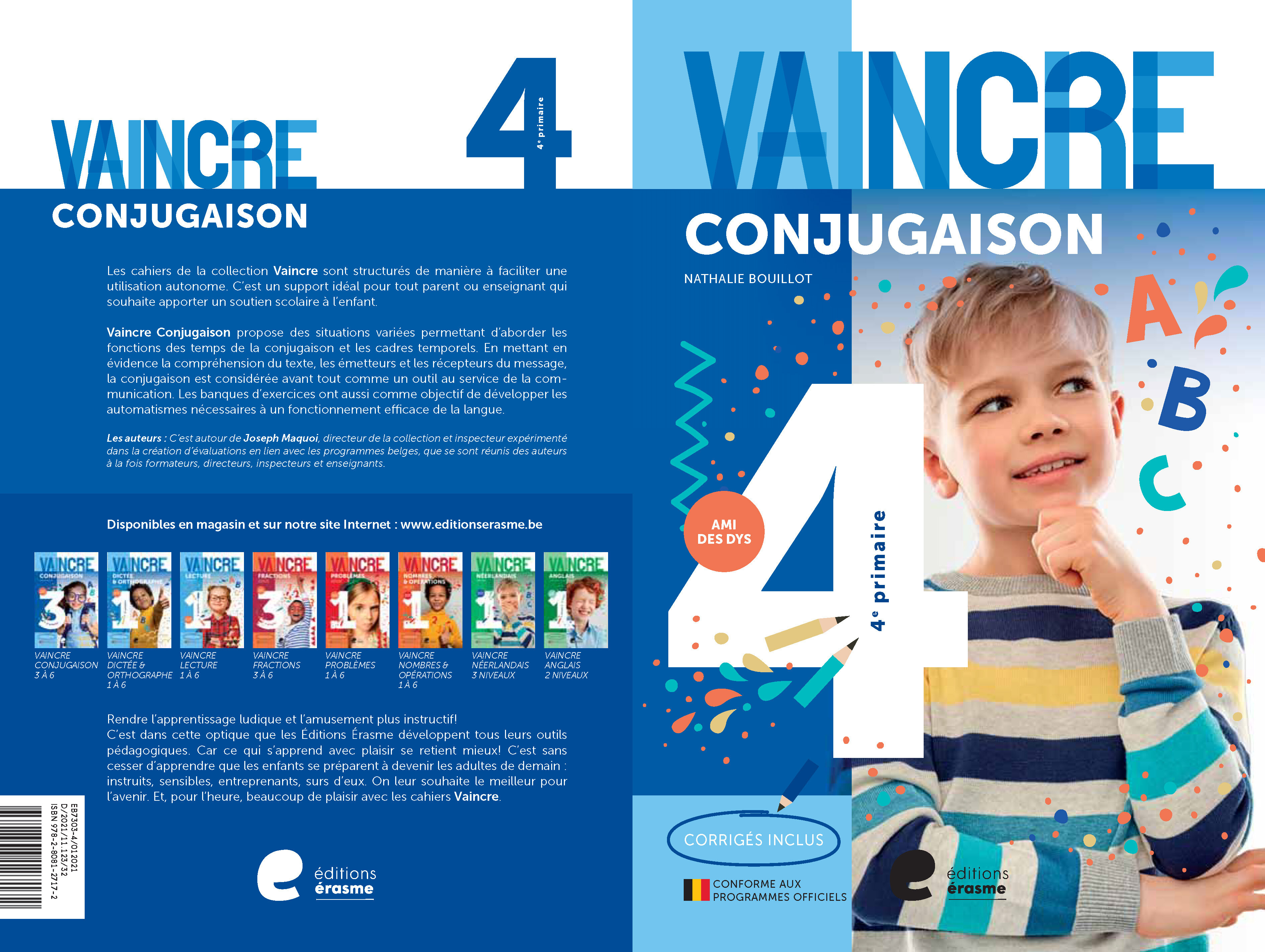 Vaincre Conjugaison 4e année (Édition 2021)