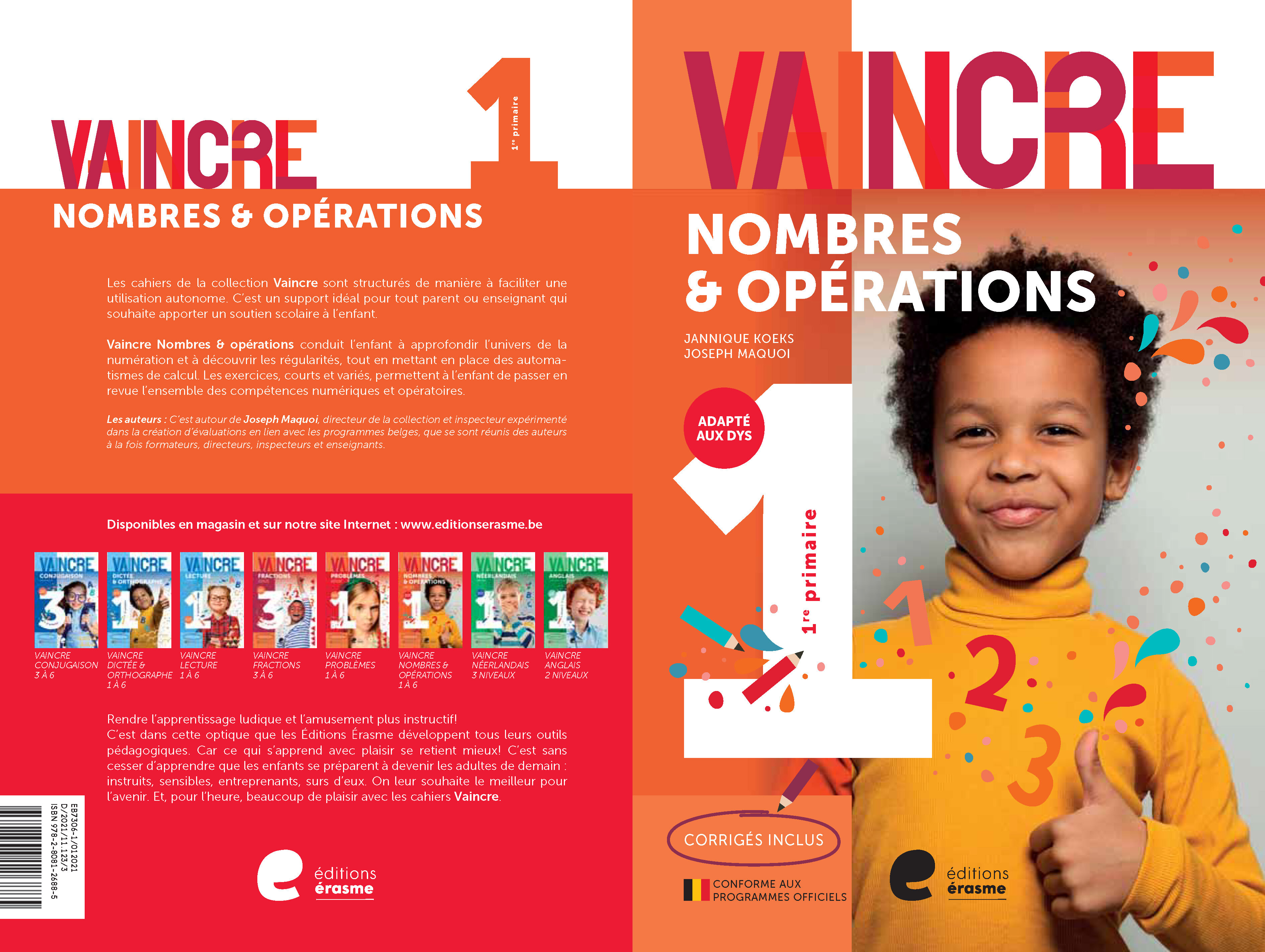 Vaincre Nombres et Opérations 1ère année (Éditions 2021)