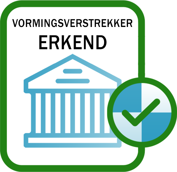 Vormingsverstrekker Erkend logo