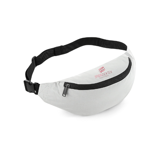 Reflecterend heuptasje zilver