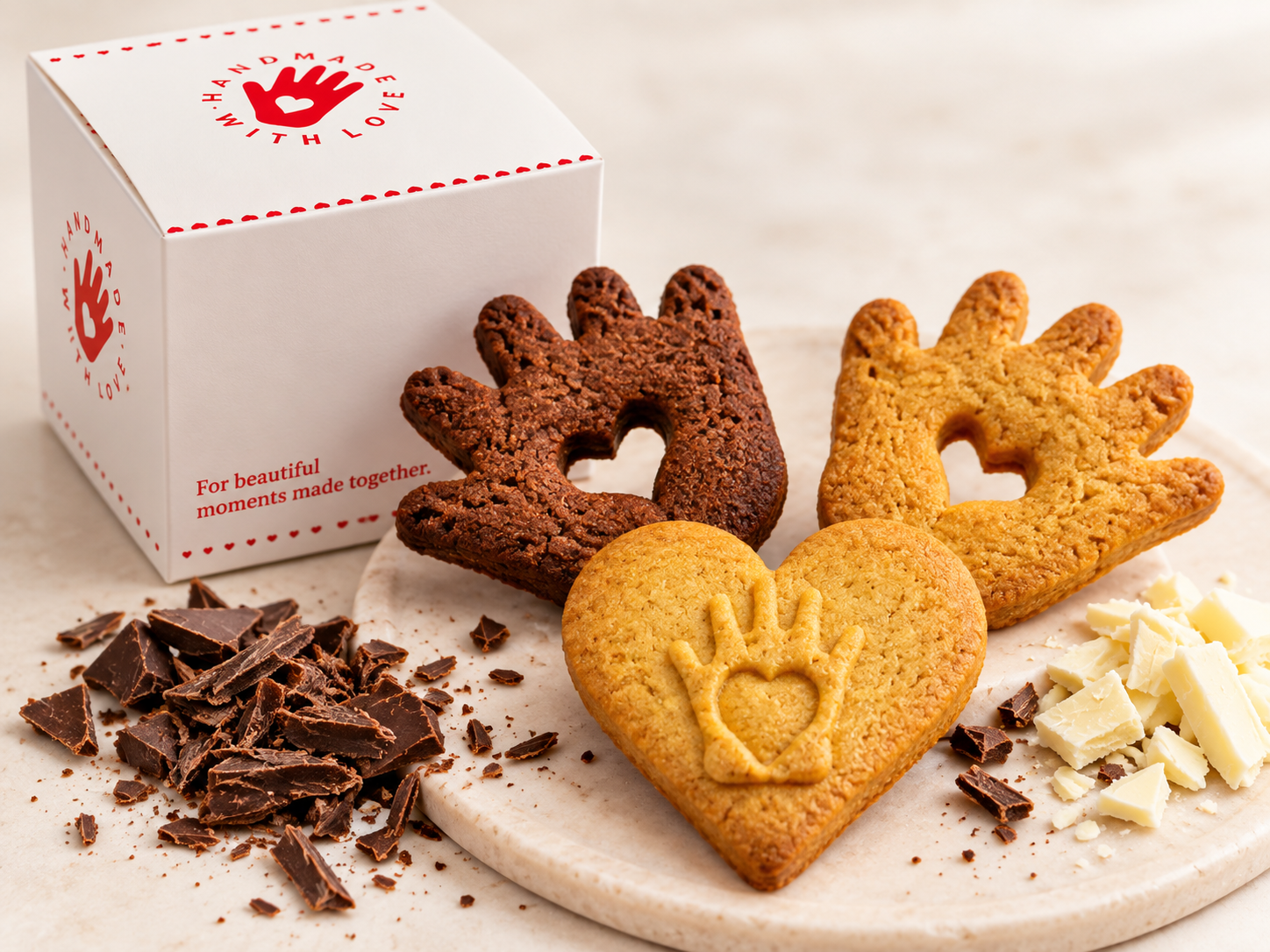 Koekjes helpende handjes 10 stuks per doosje - Boter