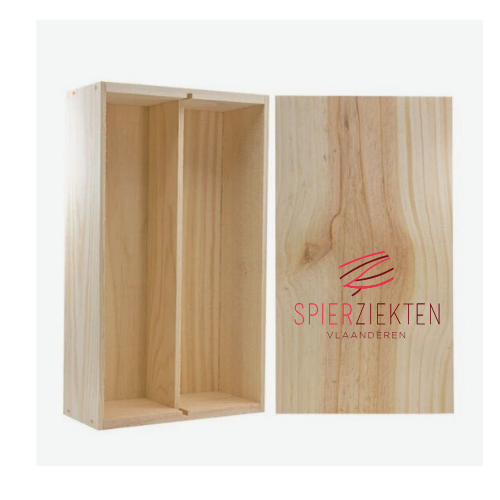 Wijnkist voor 2 flessen
