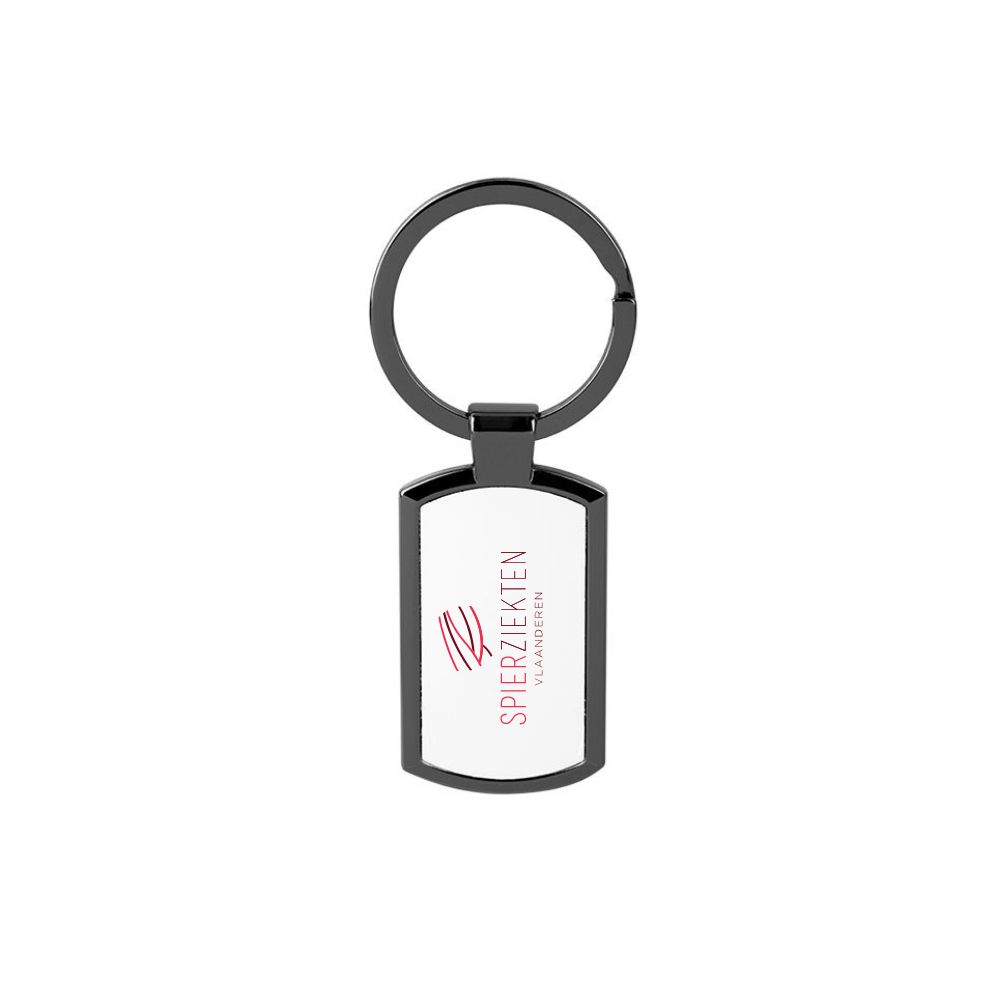 Sleutelhanger metaal in doosje