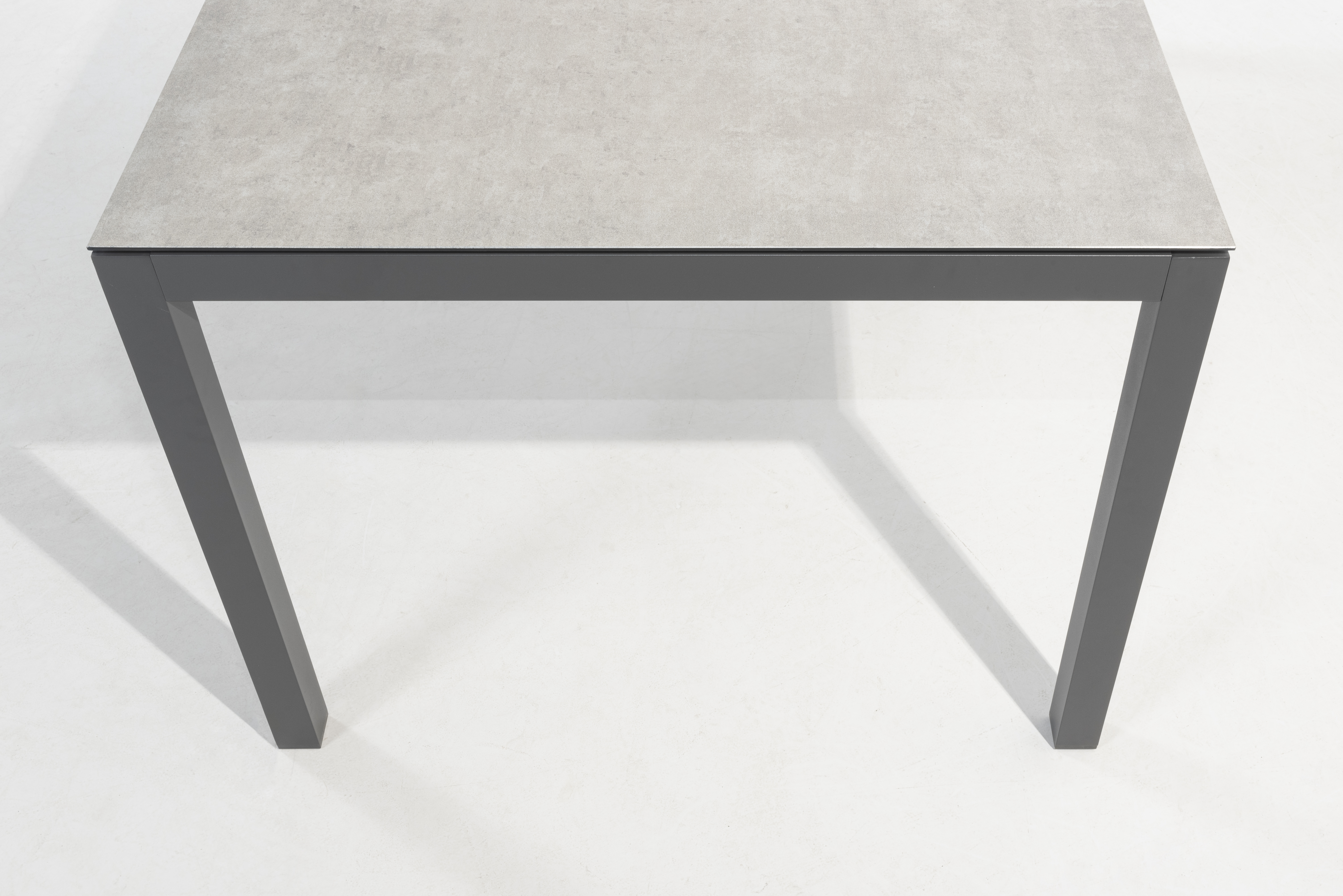 Salerno dining table printed ceramic Anthracite 160x95cm