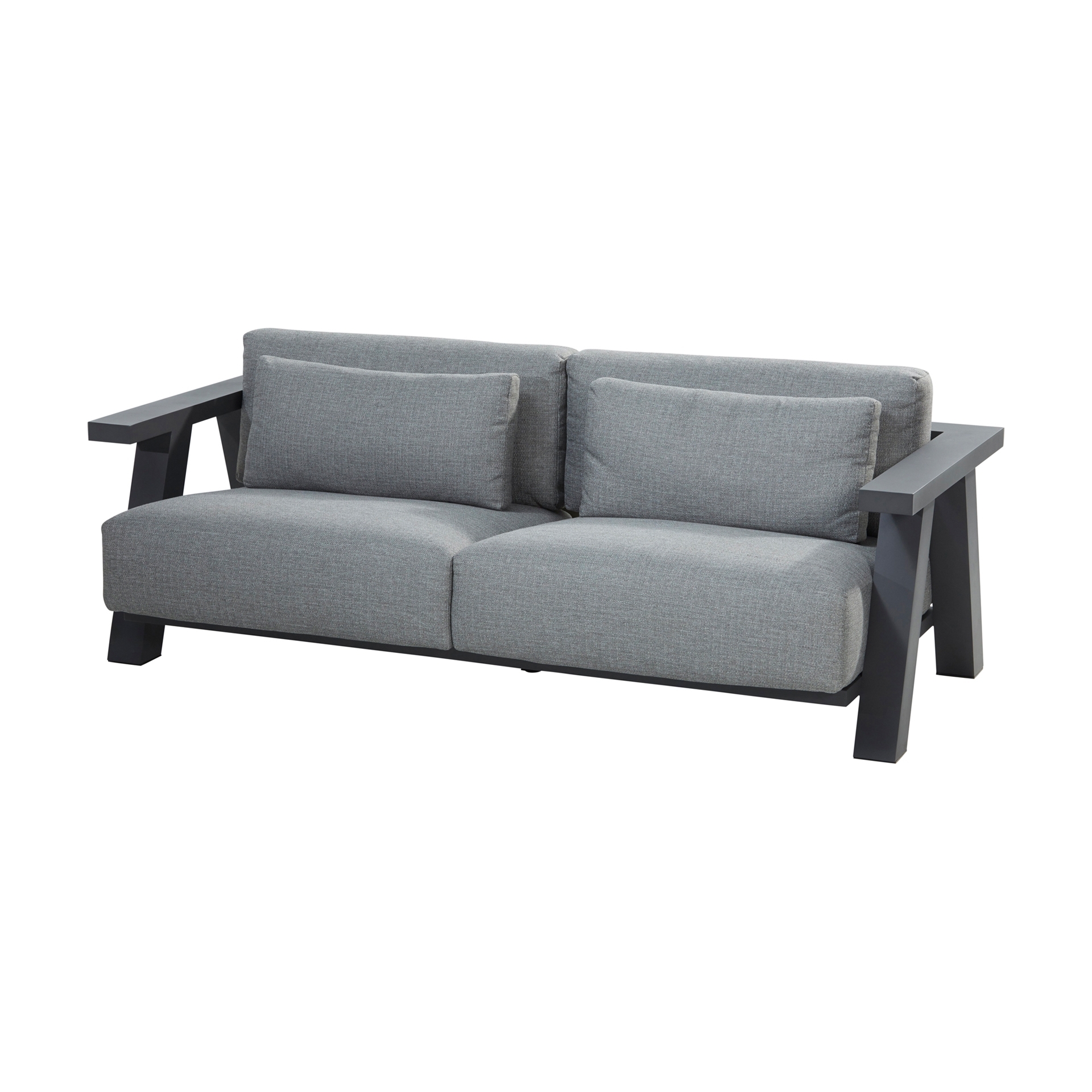 Iconic living bench 3 seater with 6 cushions 