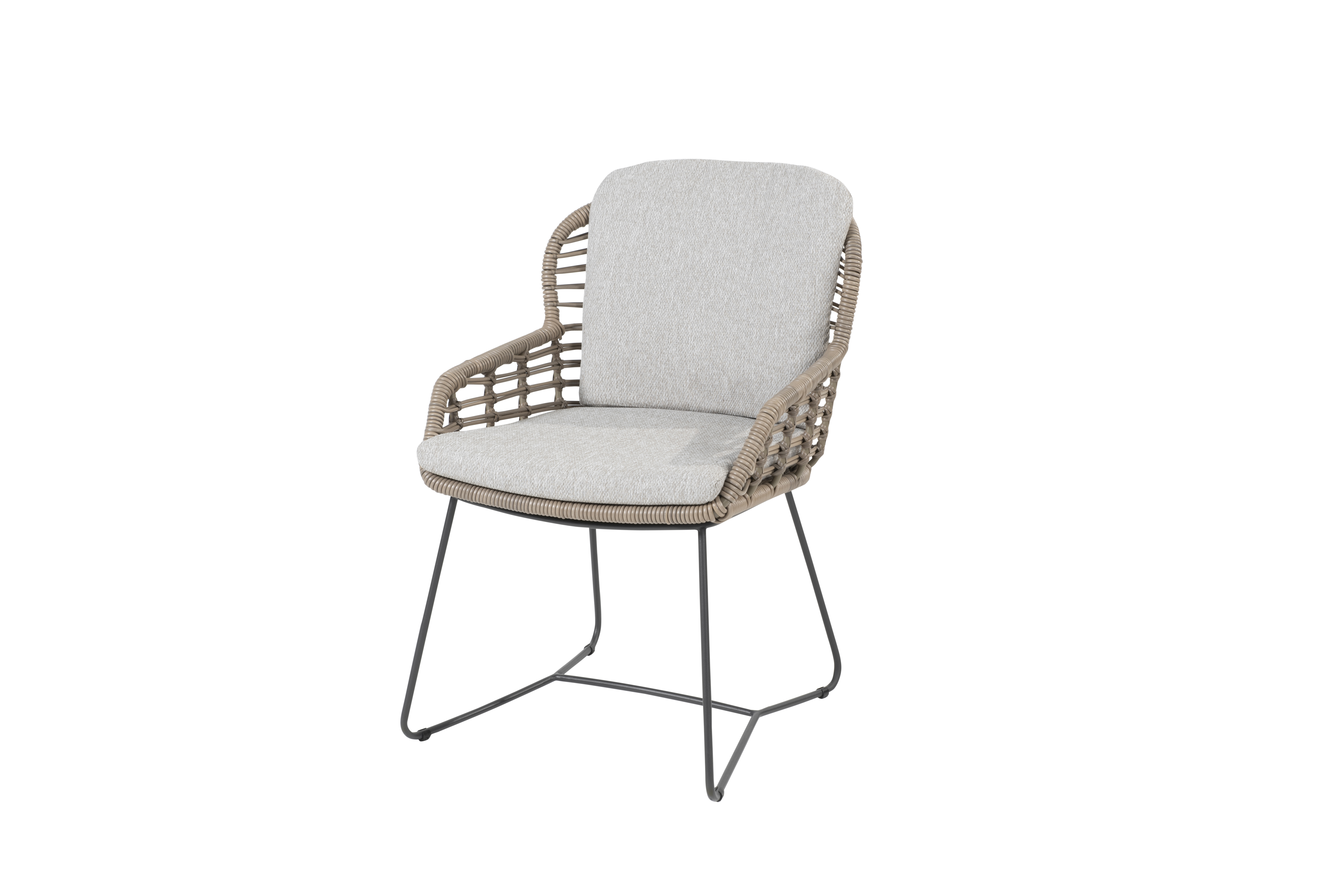 Lugano Dining Chair with 2 cushions 