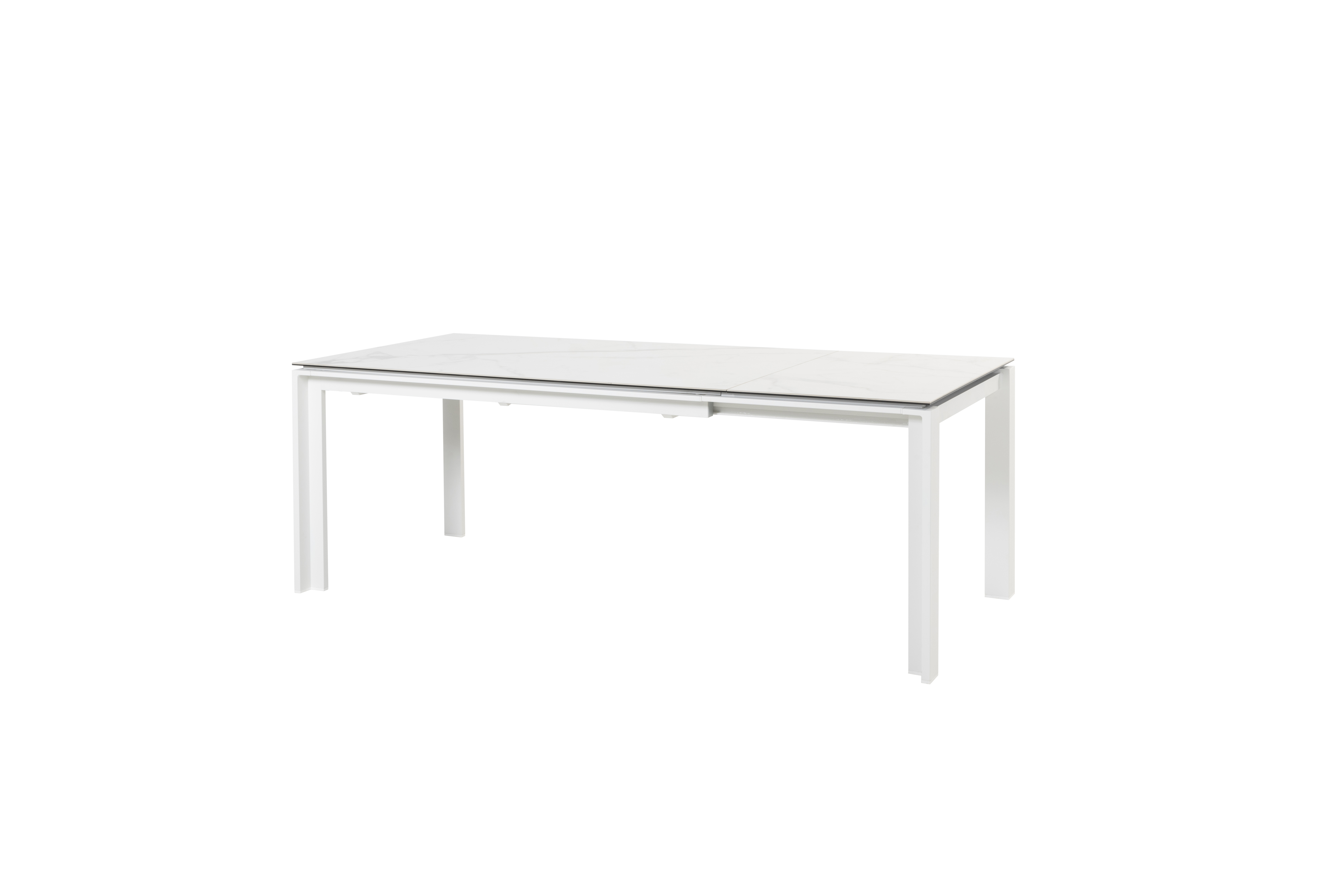 Optimum extending table ceramic 160-220-280x95 white