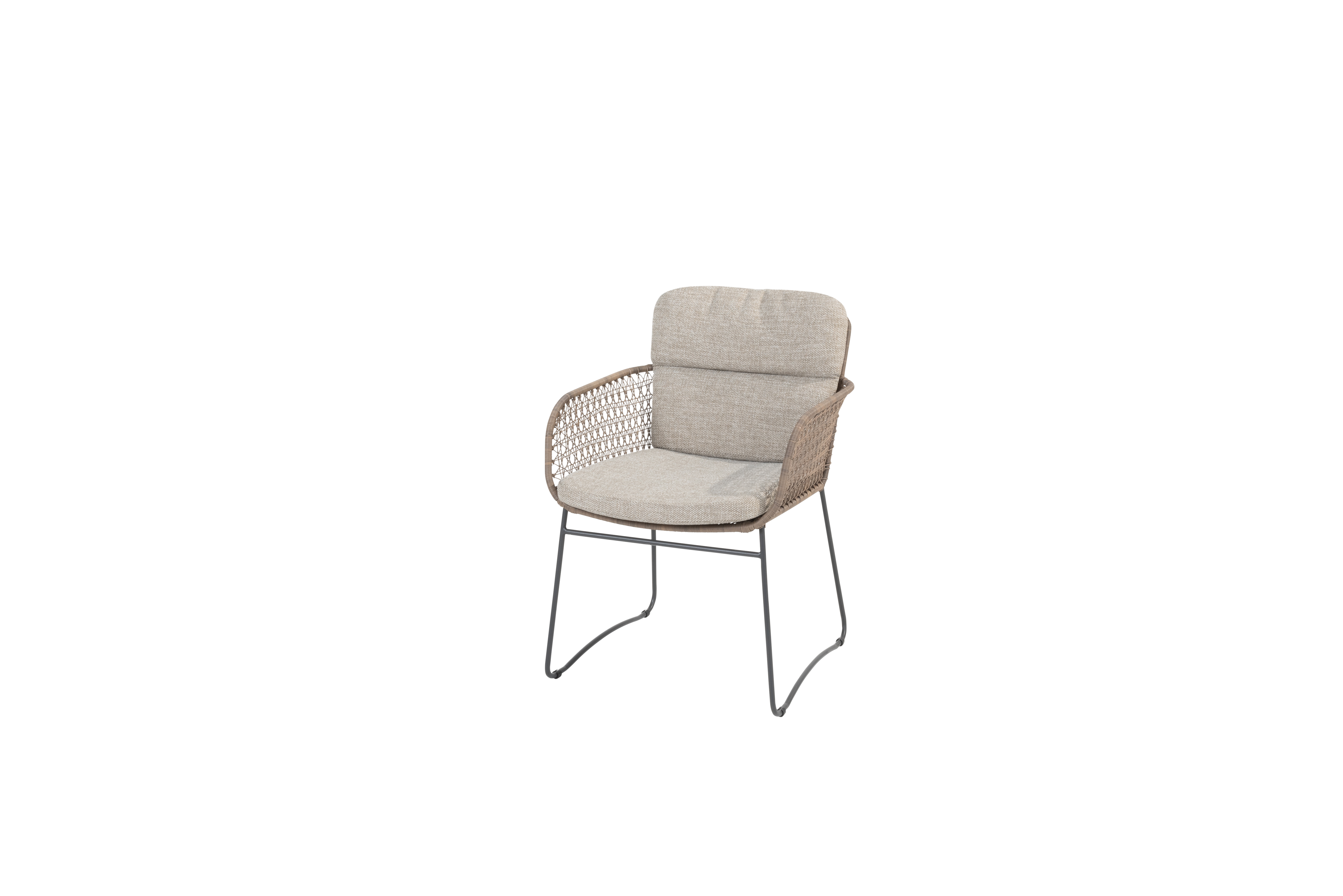 Aprilla dining chair Pure with 2 cushions 