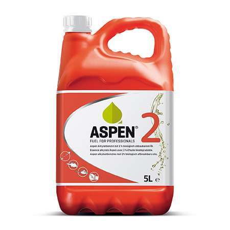 Aspen 2 Schone alkylaatbenzine voor tweetaktmotoren
