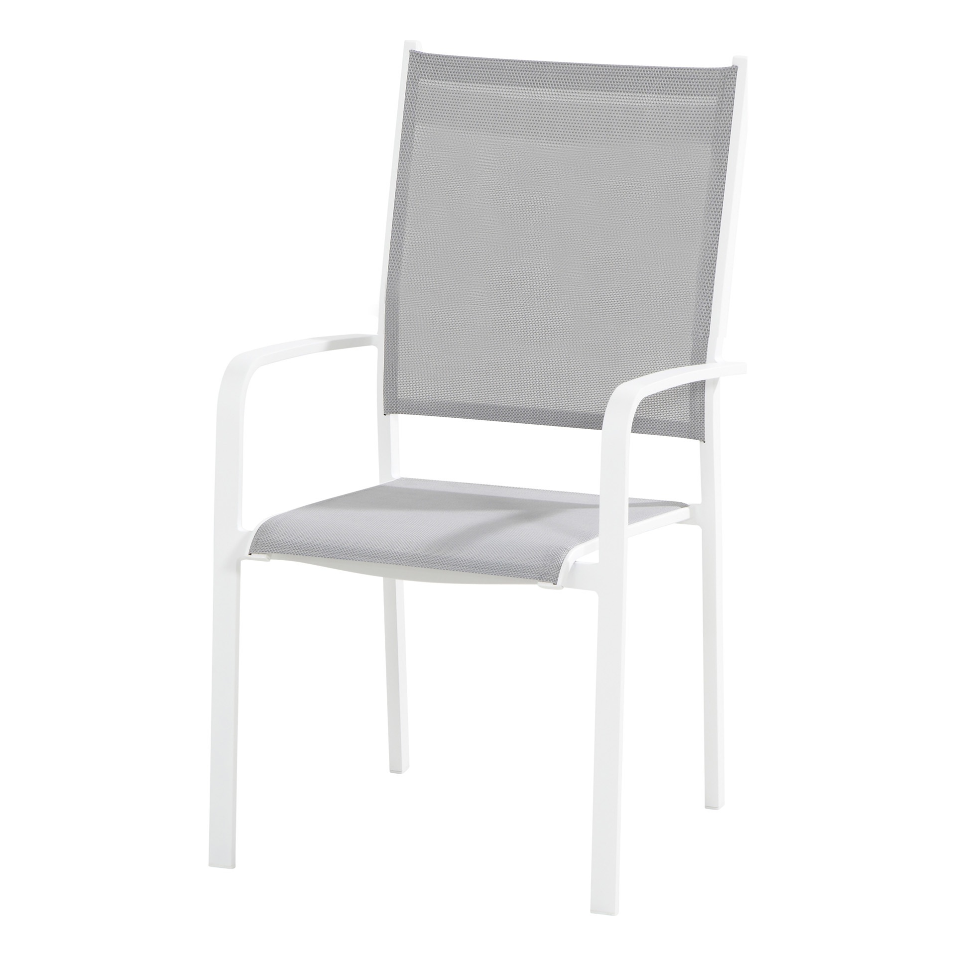 Tosca Dining chair stackable White - high back 