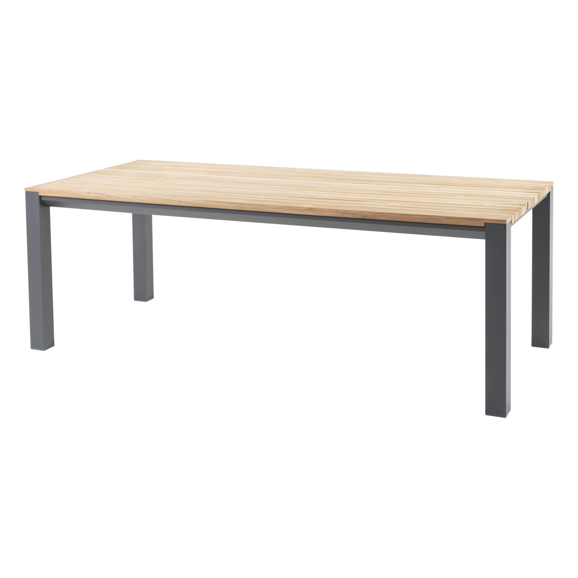 Ridge dining table 220x95 teak antracite