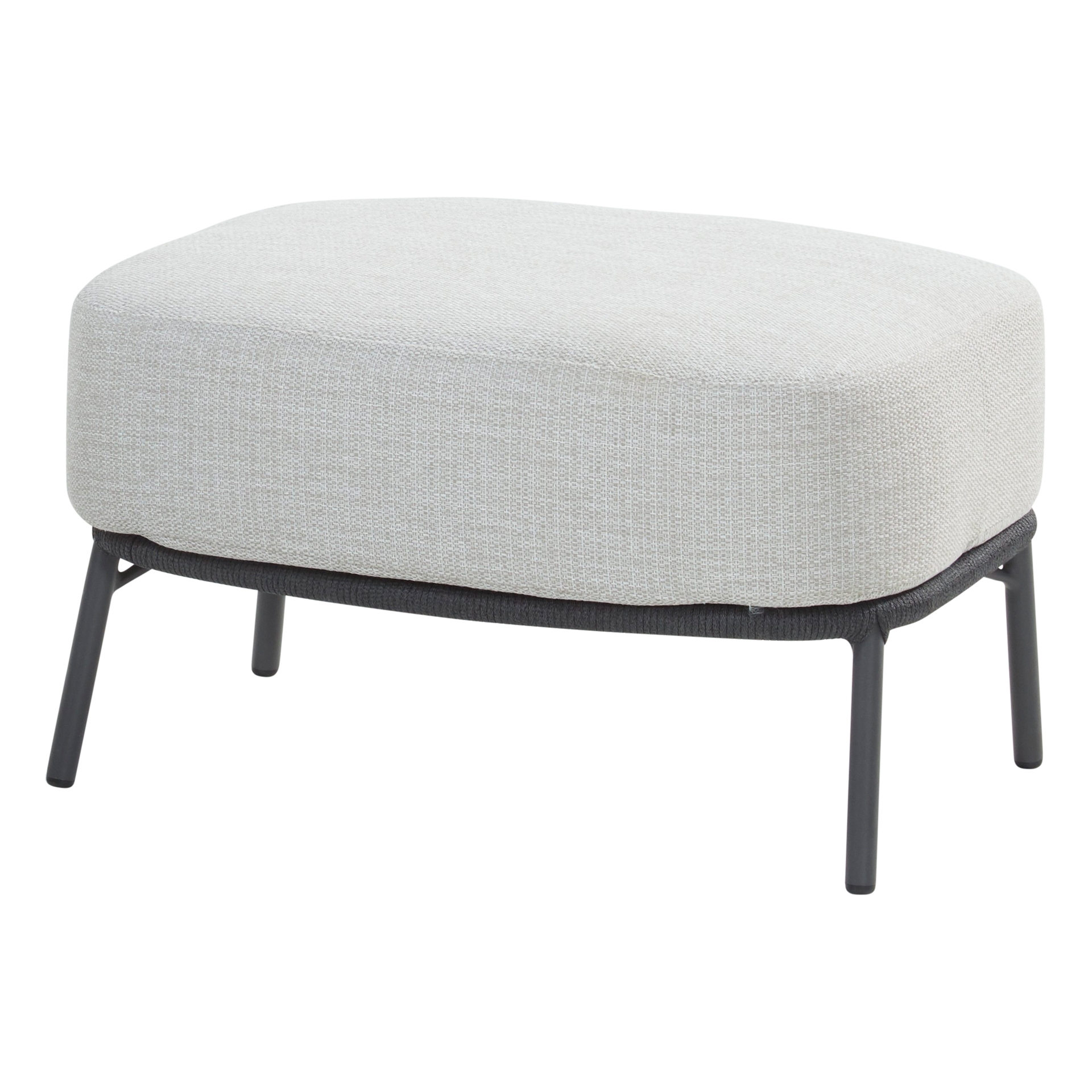 Fabrice Footstool with cushion 