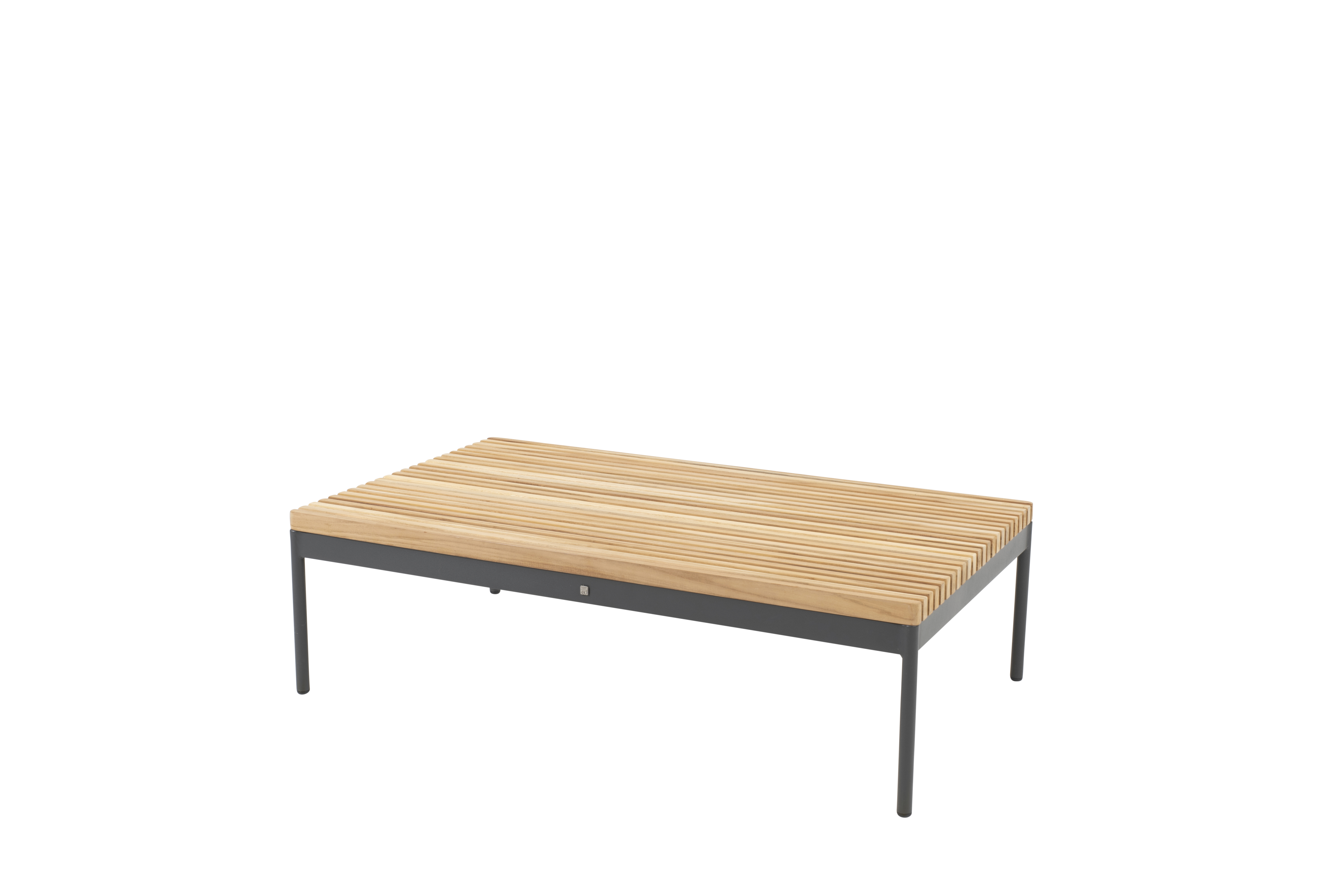 Sakura coffee table 120x70x35 antracite teak