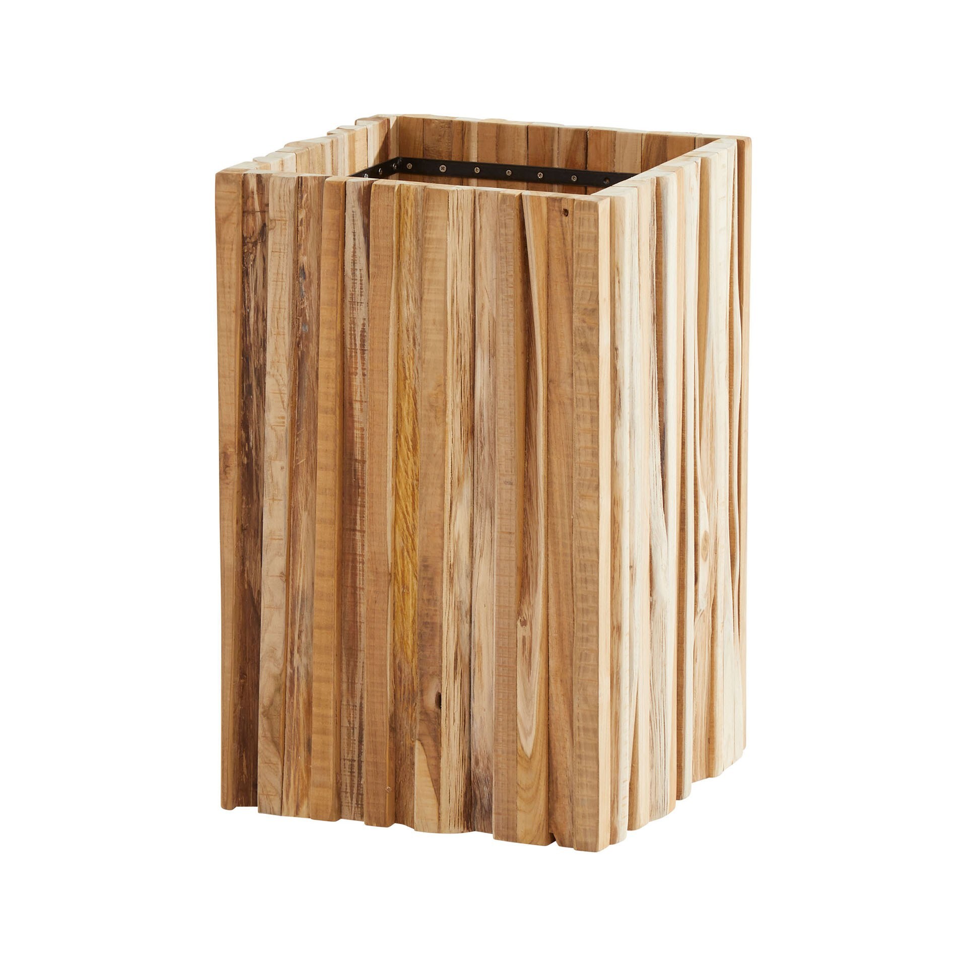 Miguel Square Teak Planter 45x45cm H70