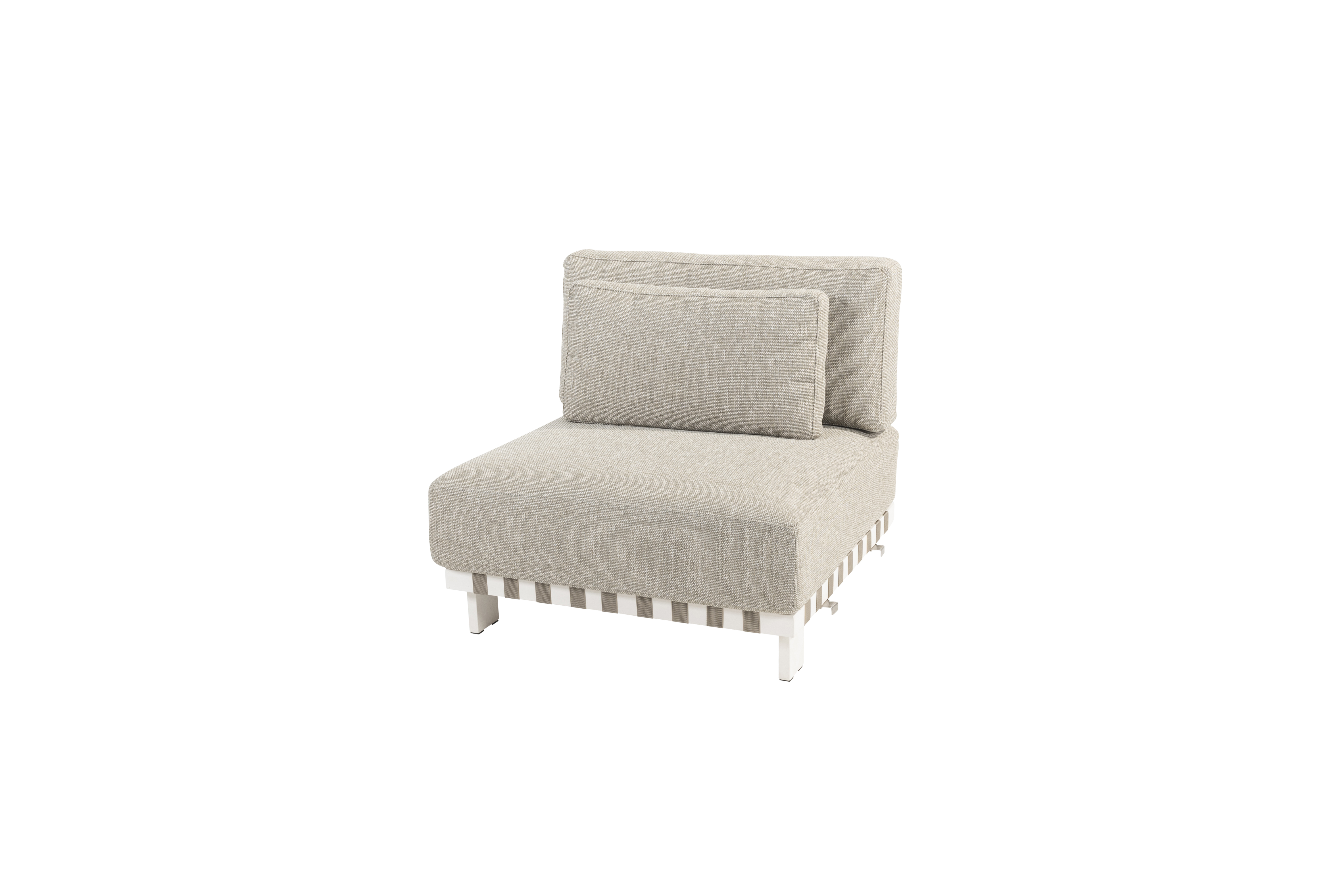 Paloma modular center white with 3 cushions 