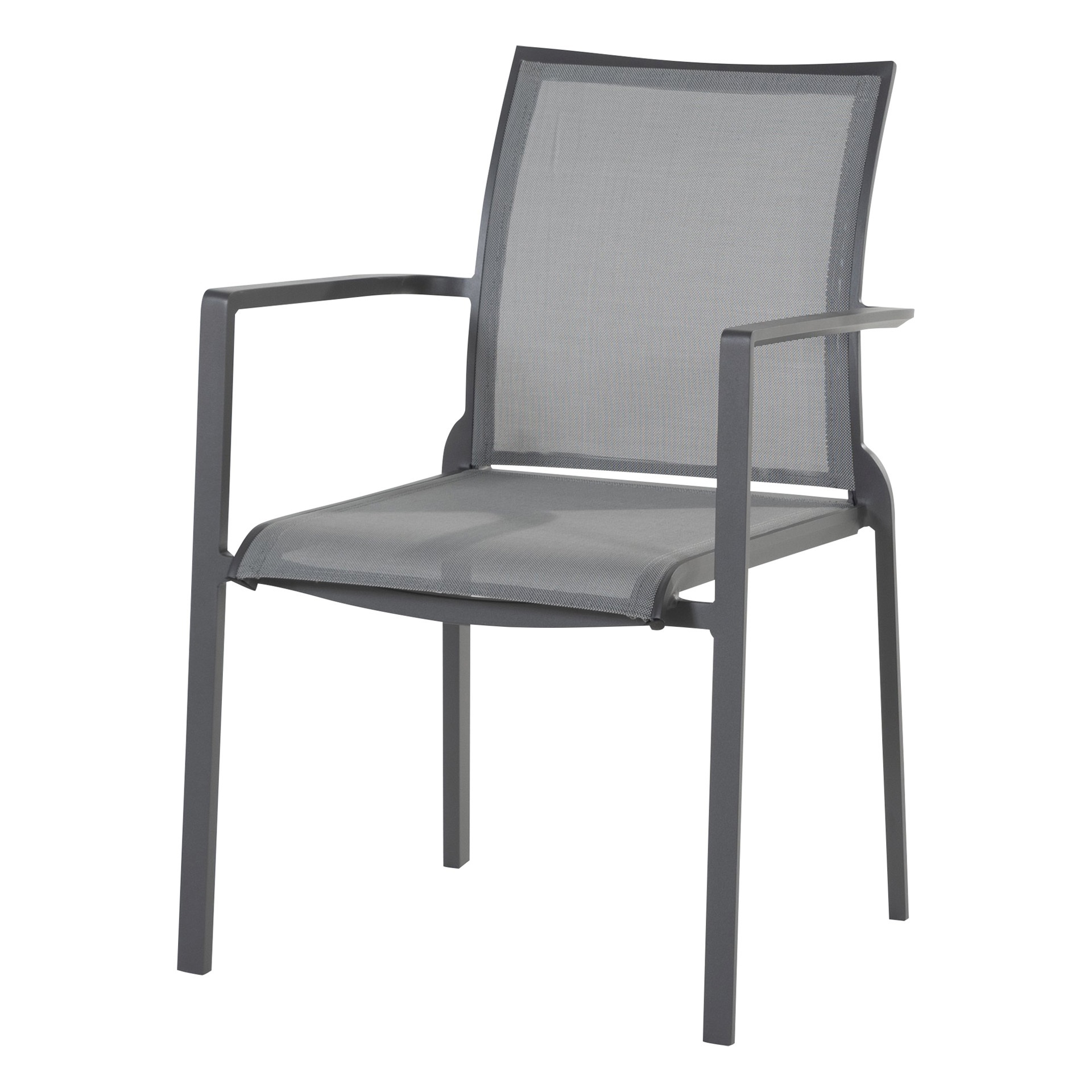 Melbourne stacking chair antracite 