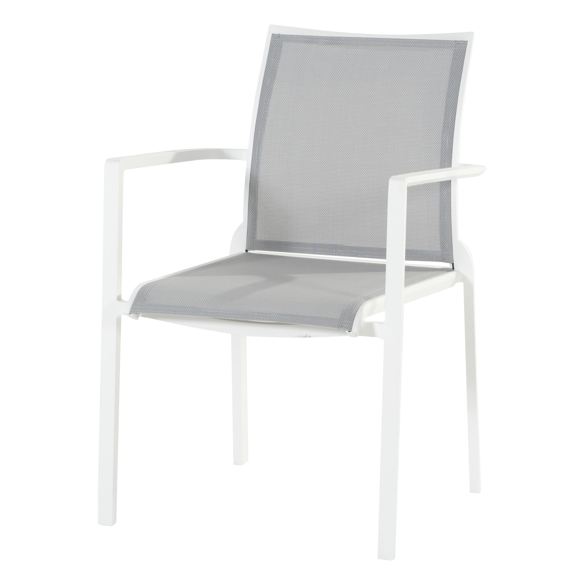 Melbourne stacking chair white