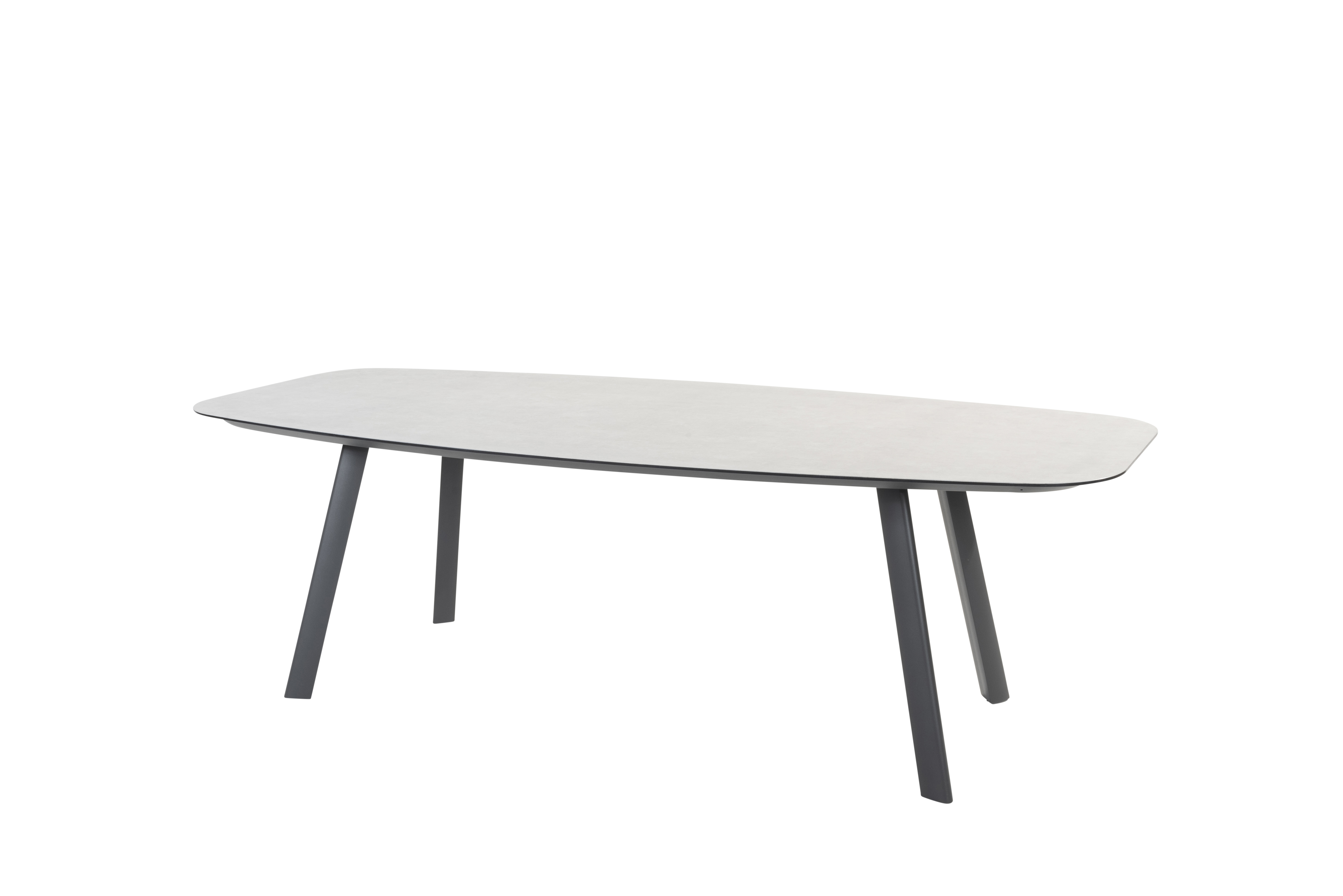 Manolo dining table printed ceramic Anthracite 240x103