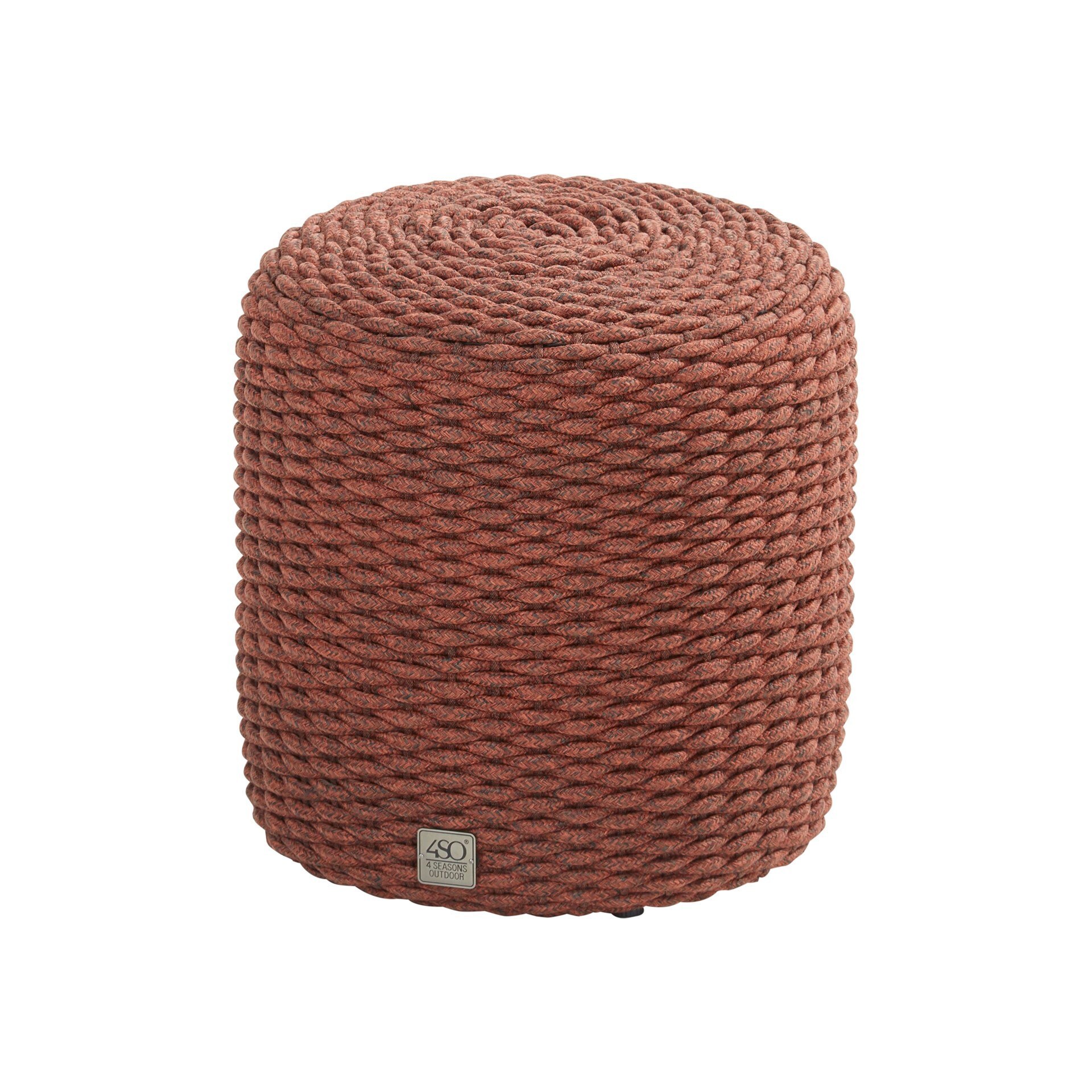 Muffin Rope Puff 40cm H42 Terra Cotta