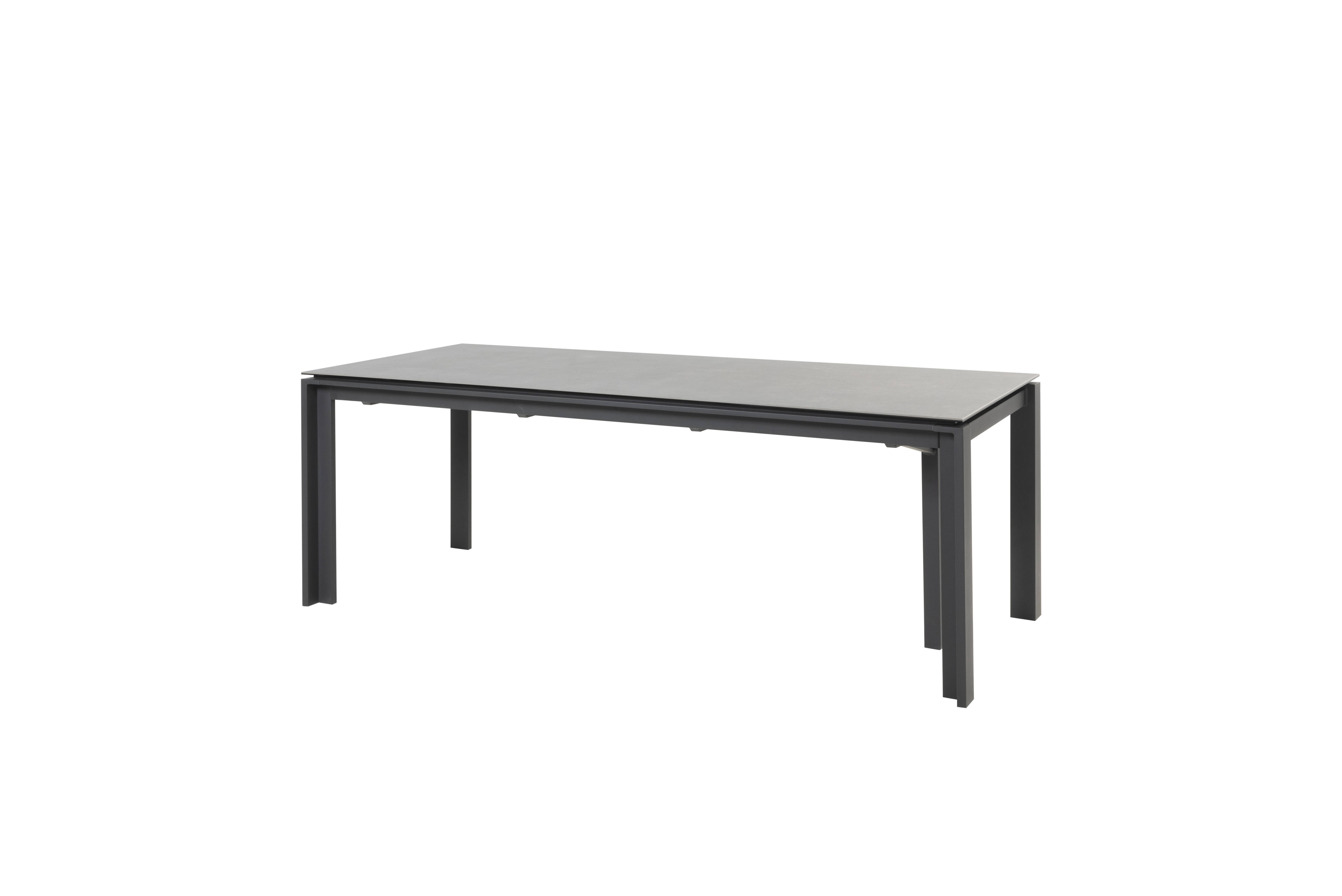 Optimum extending table ceramic 160-220-280x95 antracite